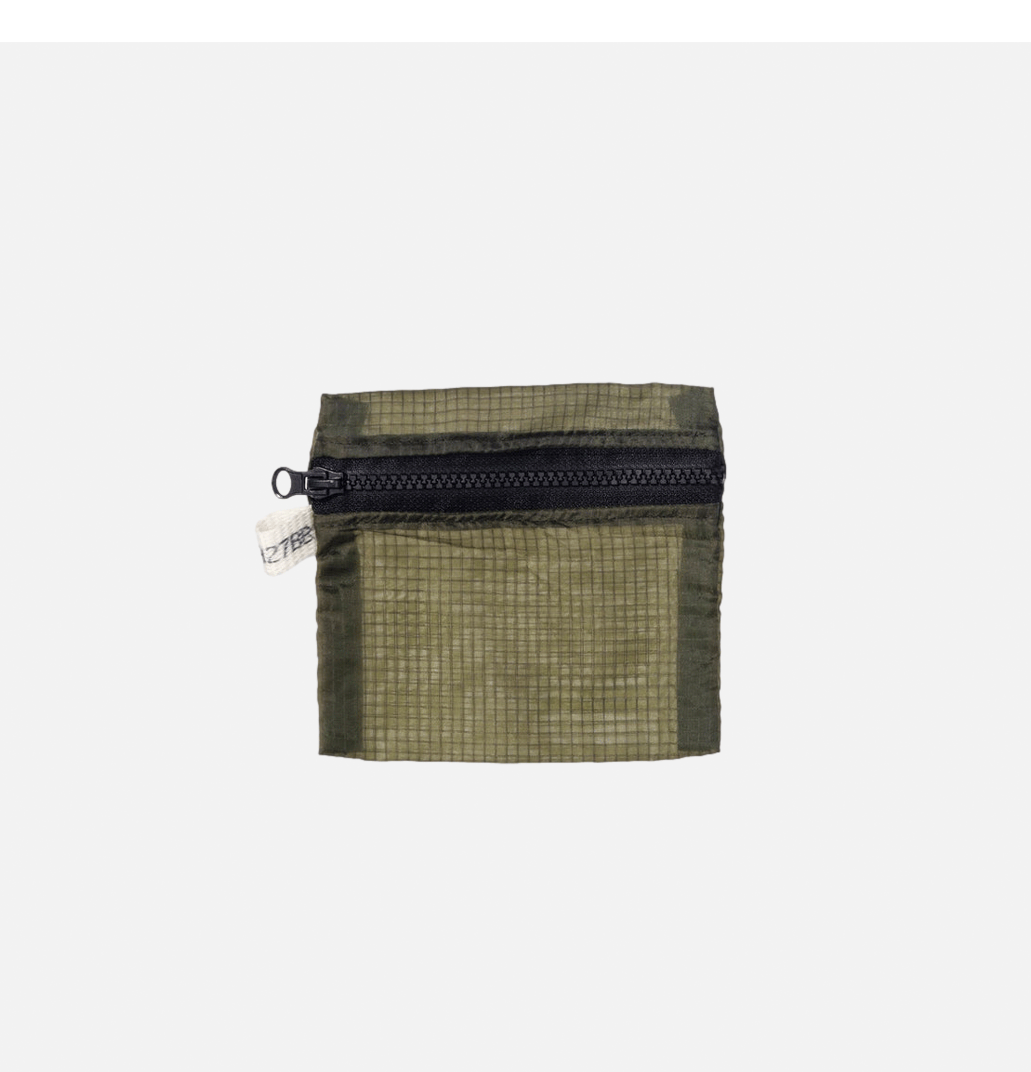 PUEBCO Nylon Fabric Pouch Small Olive