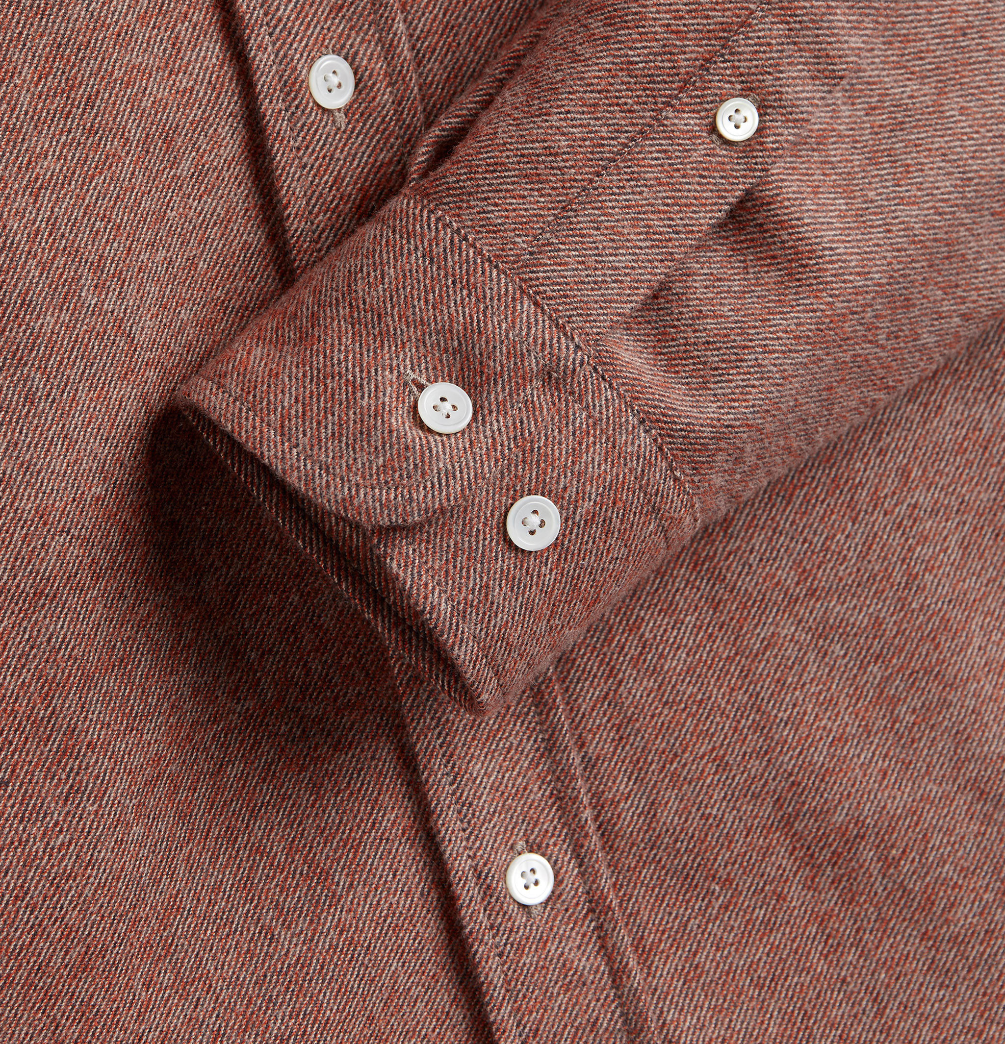Portuguese Flannel Teca Shirt 2.0 Brick