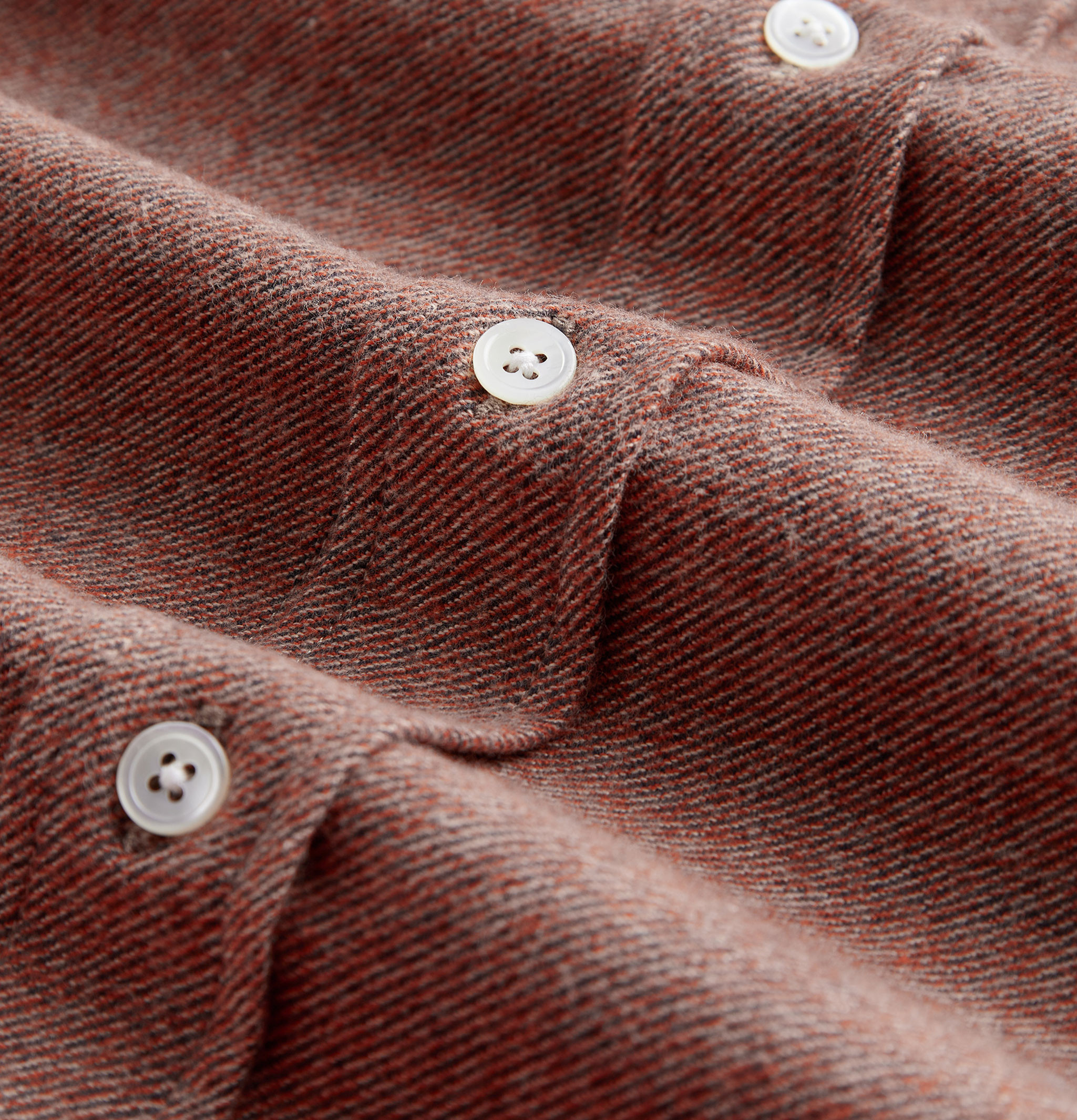 Portuguese Flannel Teca Shirt 2.0 Brick