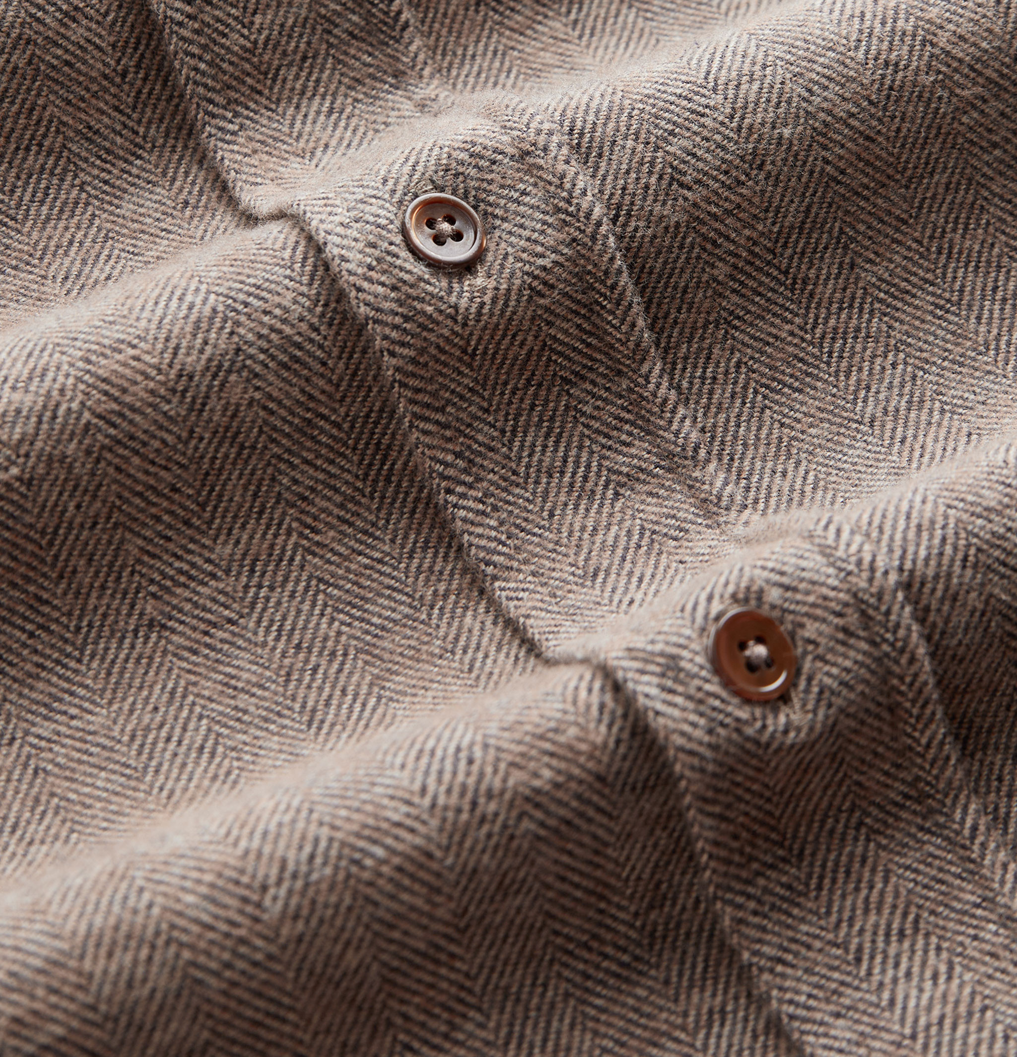 Portuguese Flannel Chemise Espiga Marron