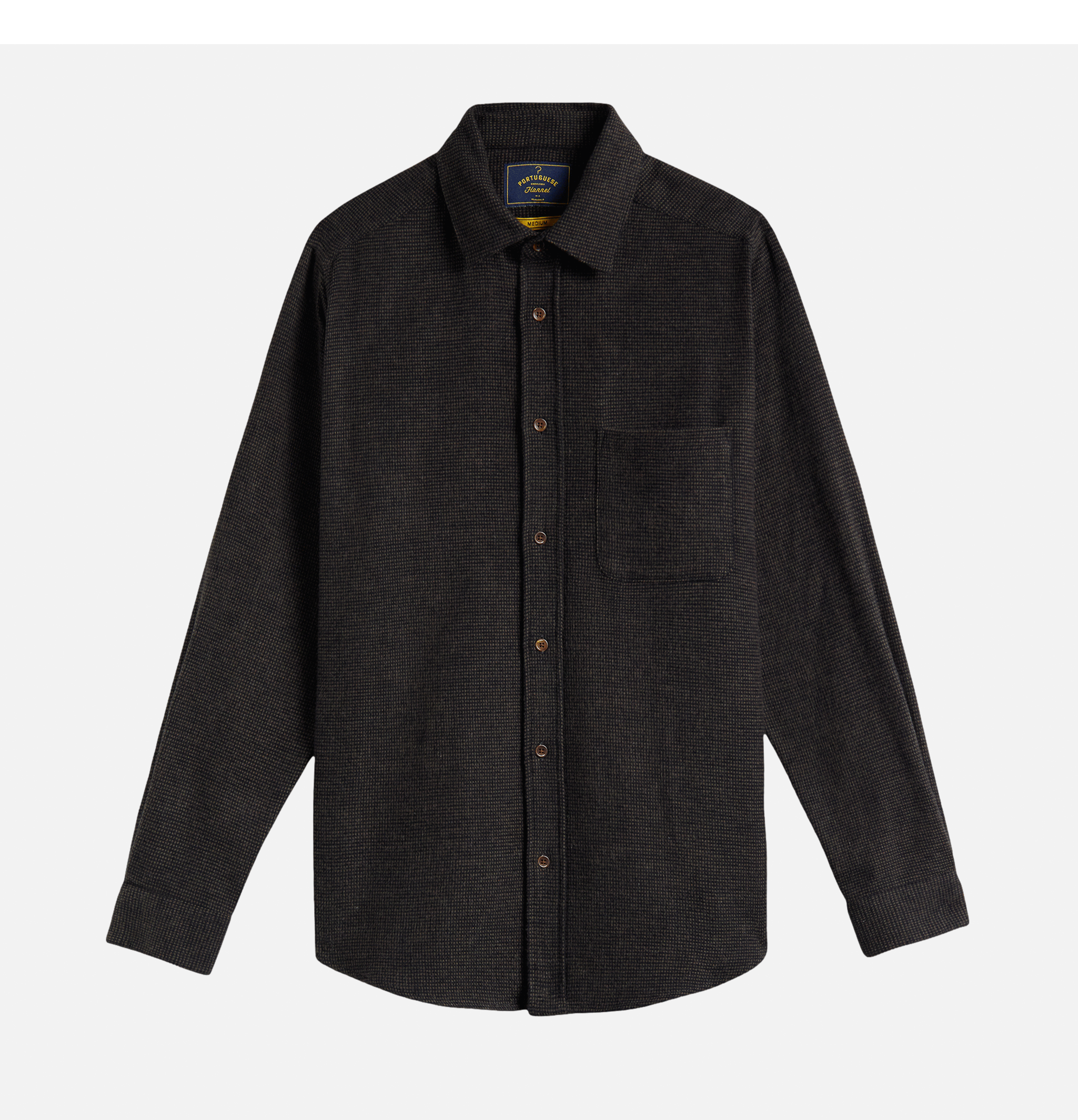 Portuguese Flannel Chemise Sounds Marron