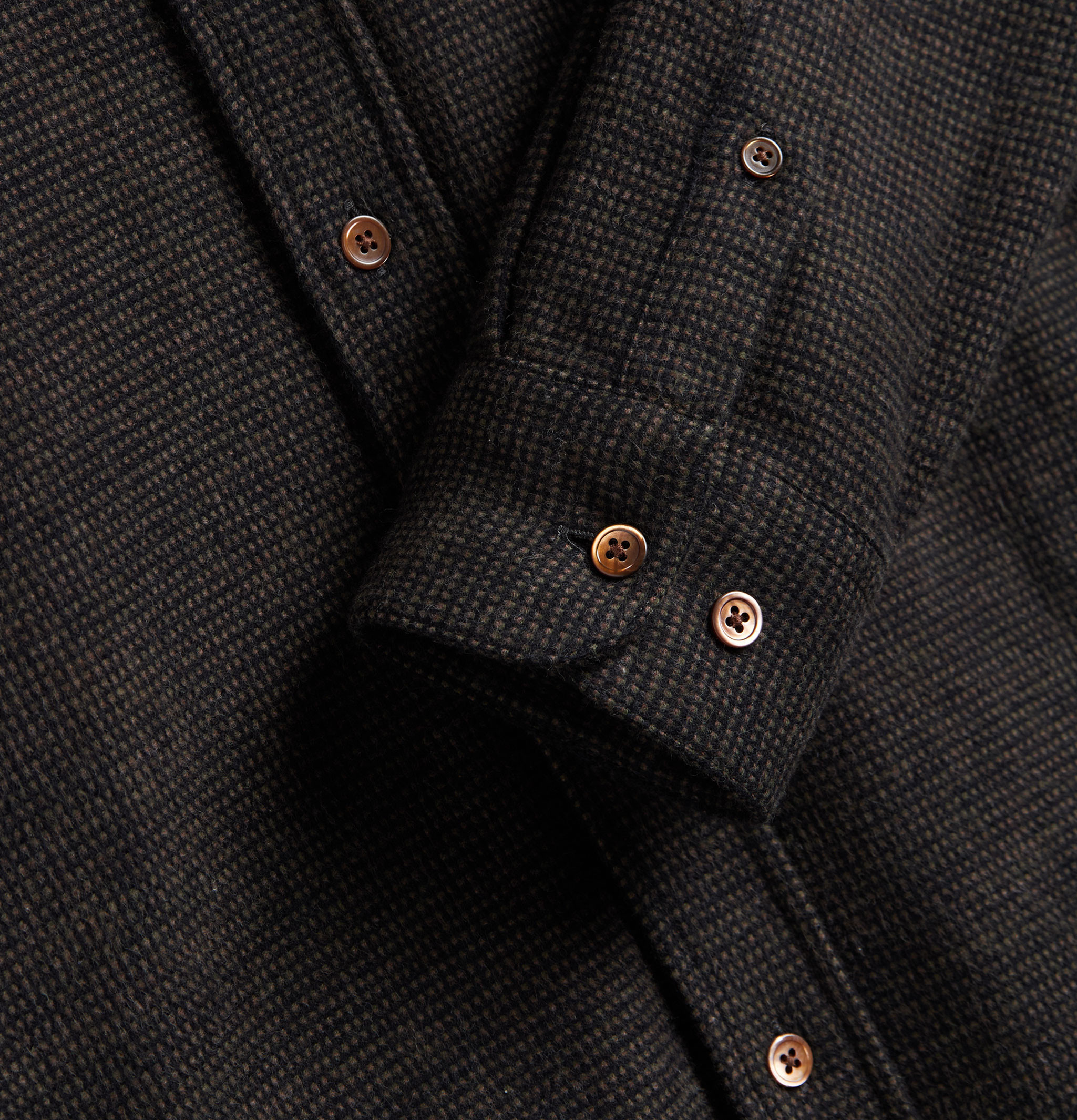 Portuguese Flannel Chemise Sounds Marron