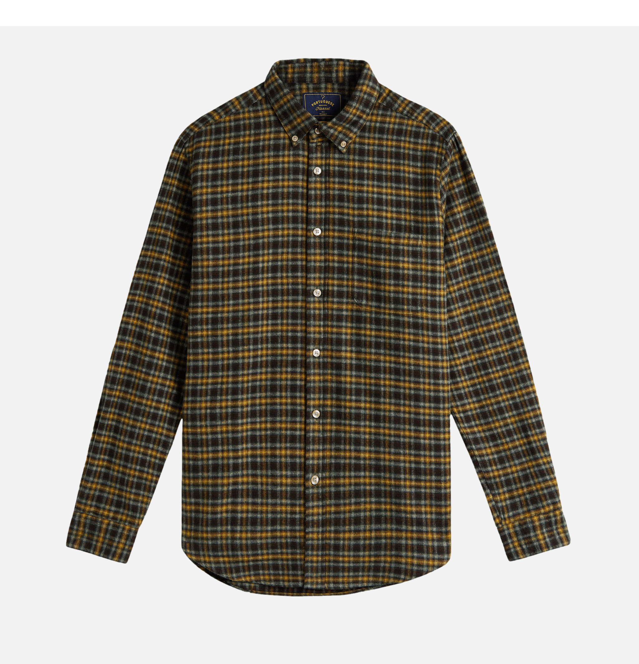 Portuguese Flannel Chemise Vouga Verte