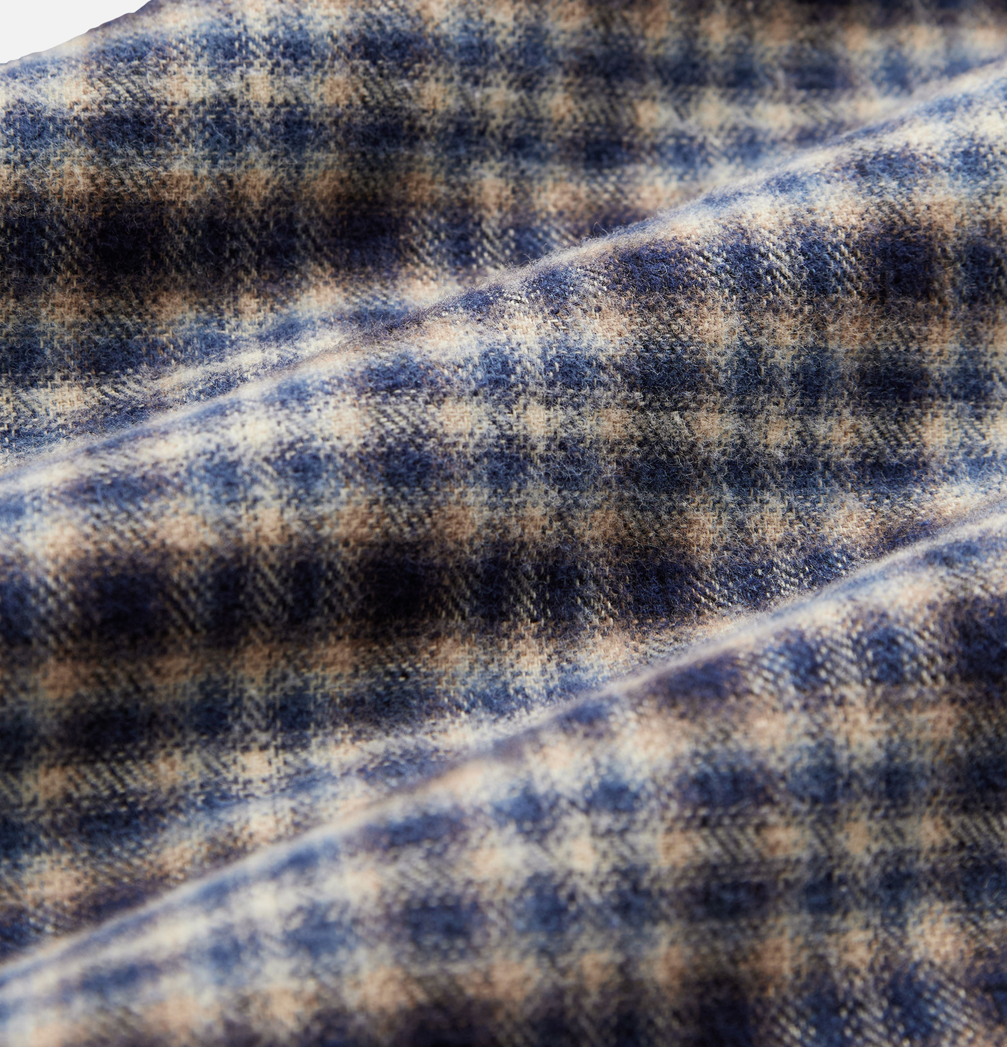 Portuguese Flannel Chemise Vouga Navy