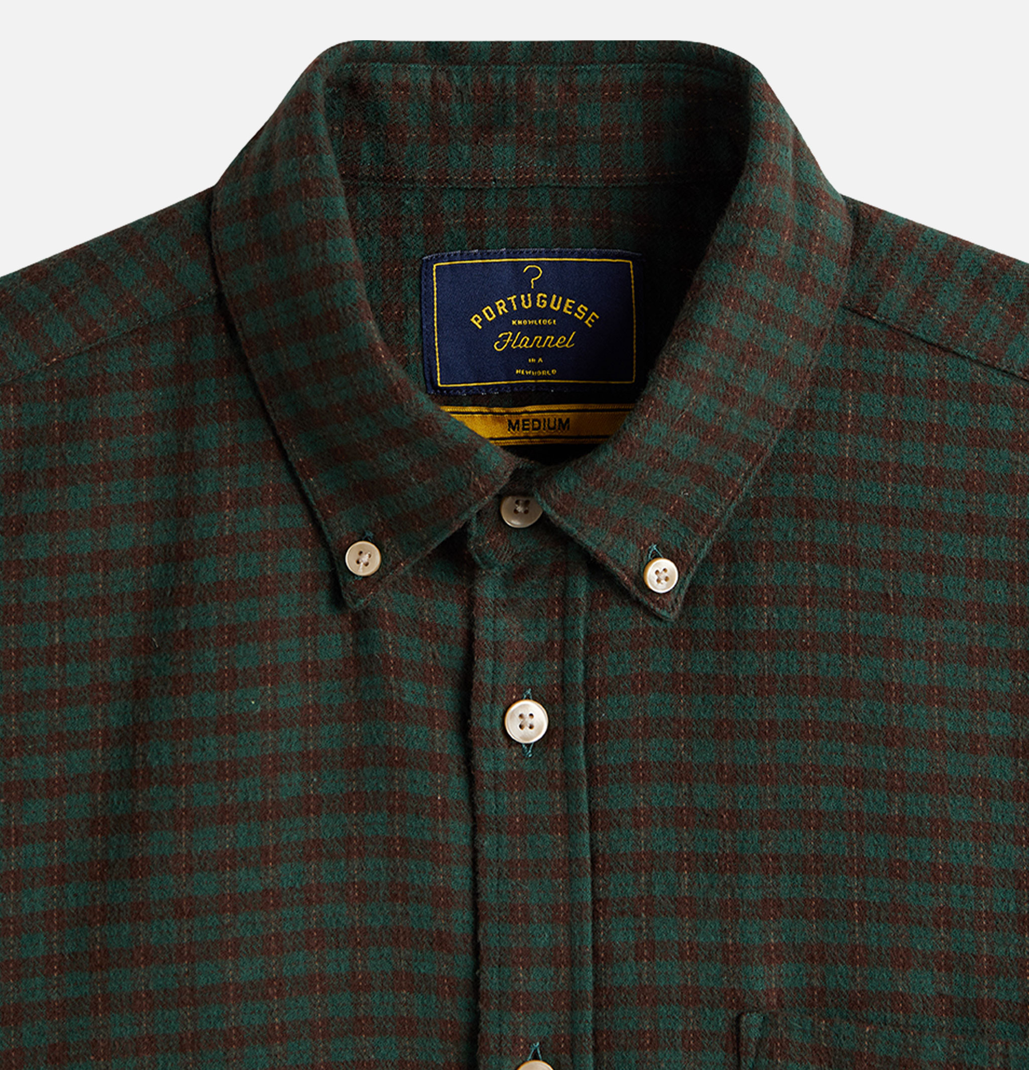 Portuguese Flannel Chemise Lago Verte