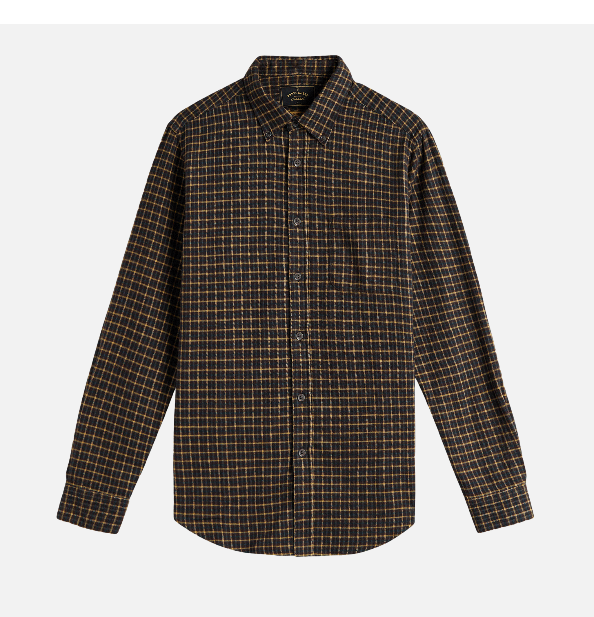 Portuguese Flannel Shirt Terra Brown