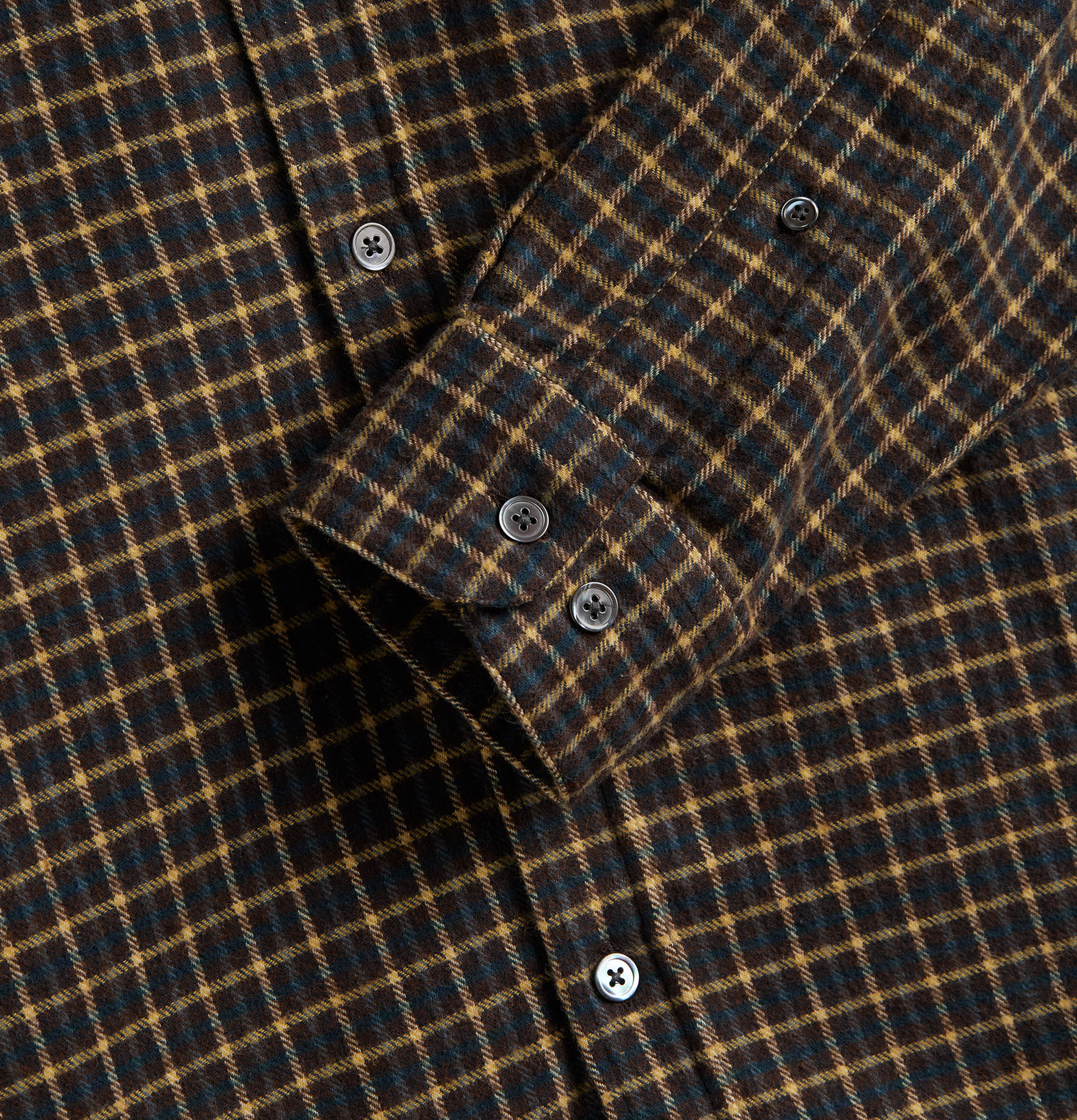 Portuguese Flannel Shirt Terra Brown