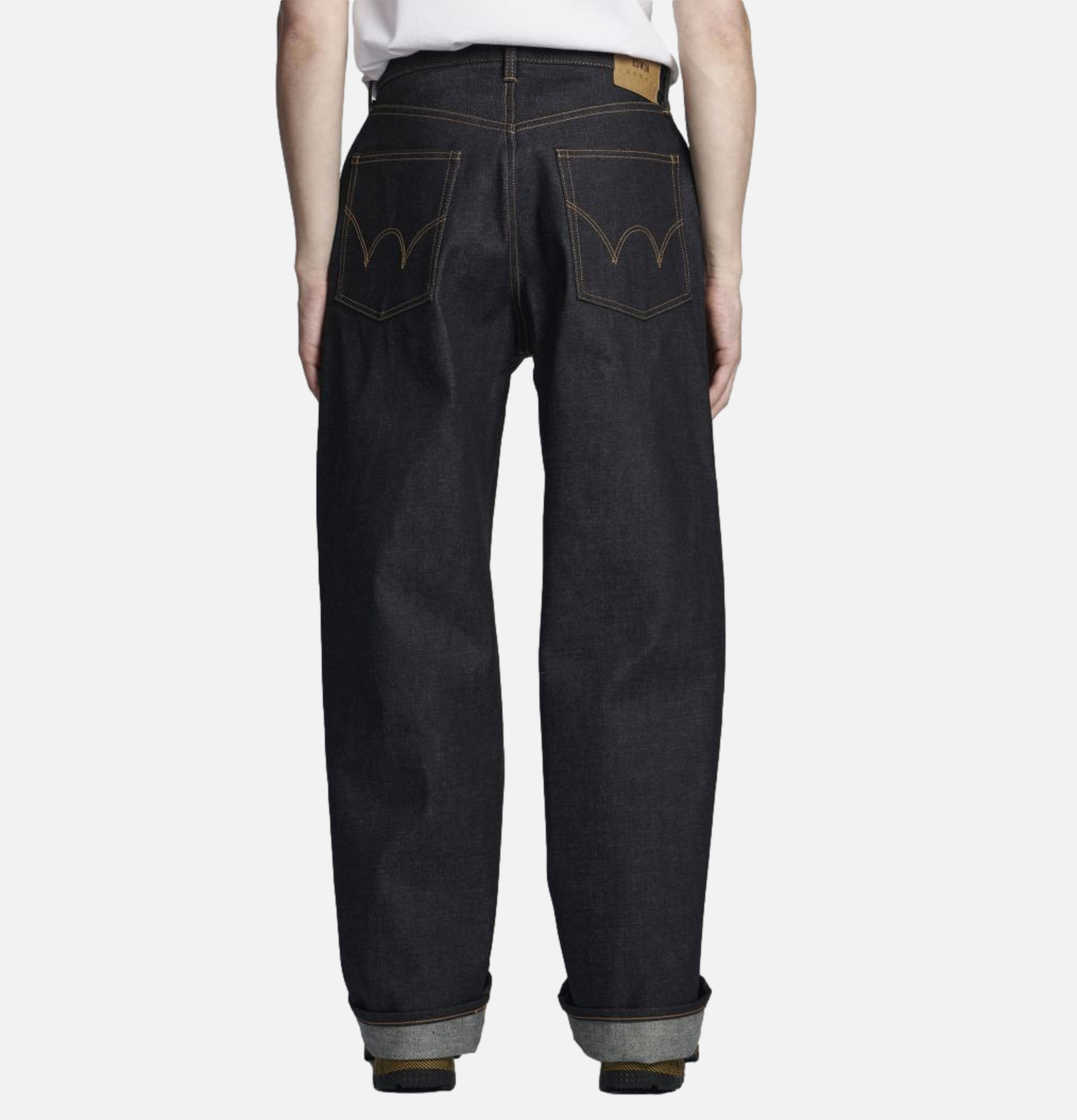 EDWIN Wide Pant Kurabo Blue Unwashed