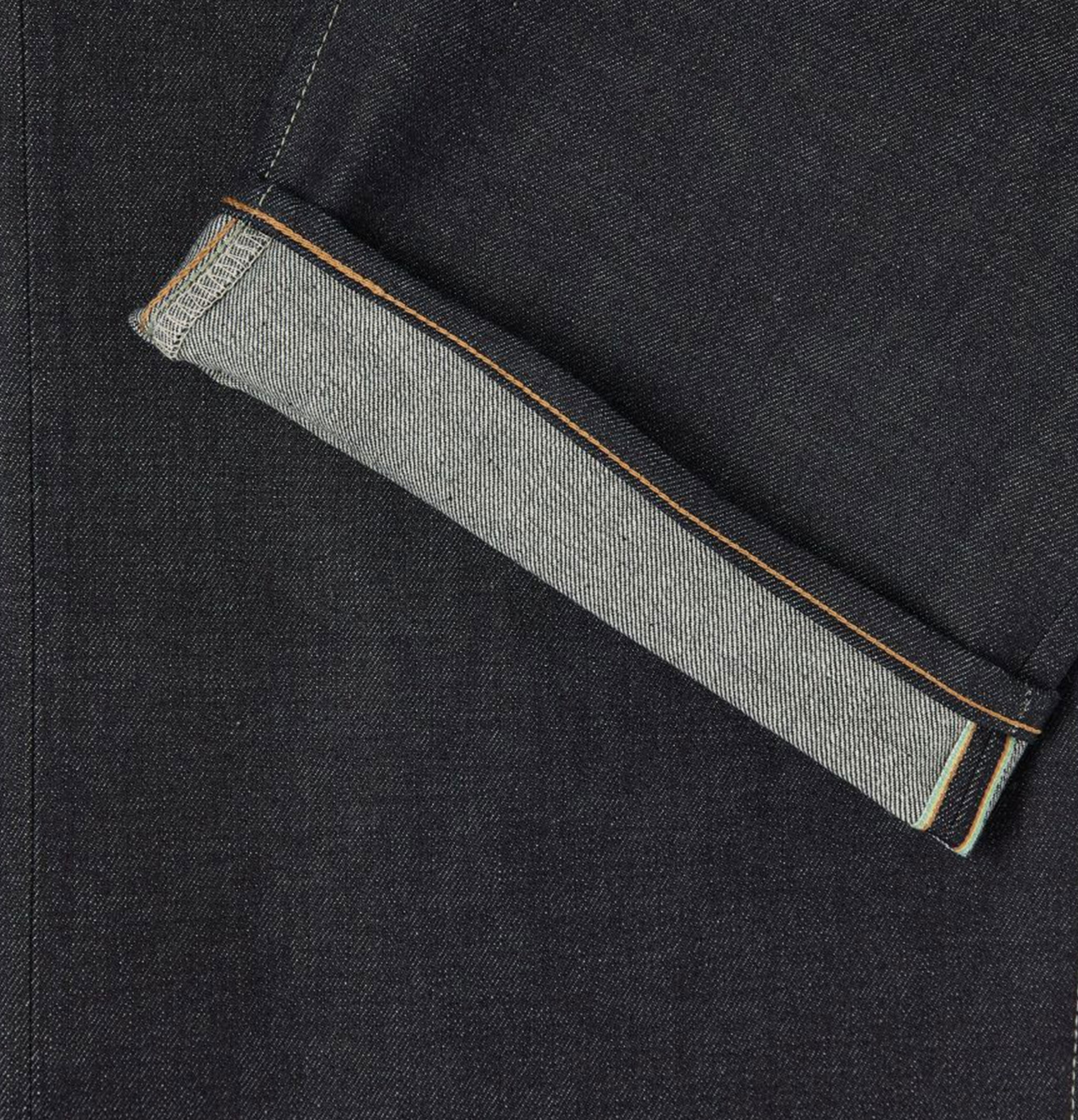 EDWIN Wide Pant Kurabo Blue Unwashed