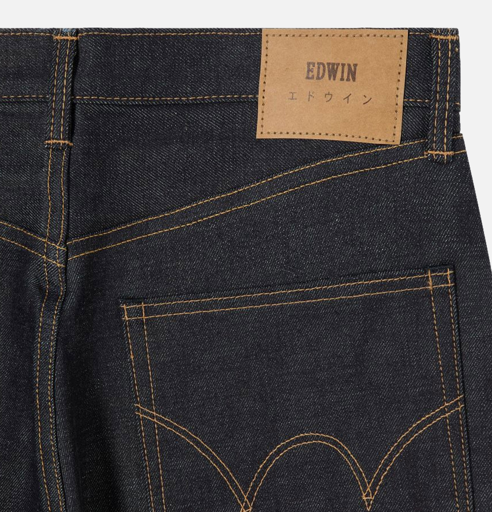 EDWIN Wide Pant Kurabo Blue Unwashed
