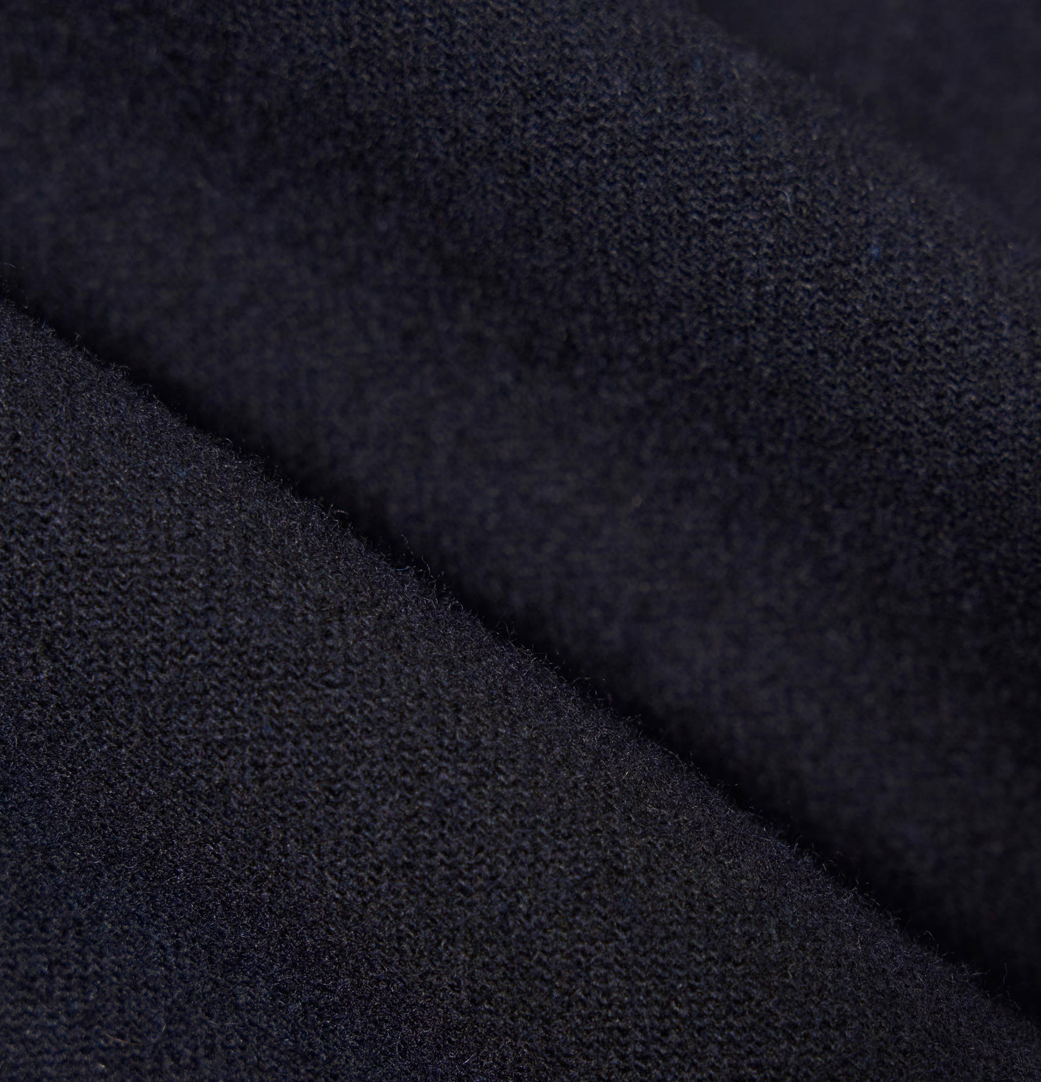 Universal Works Pleated Track Pant Wool Dark Navy