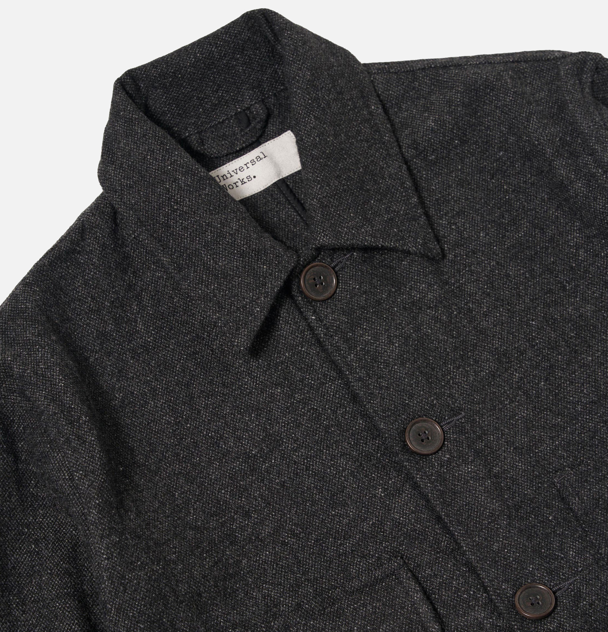 Universal Works Merchant Jacket Wool Grey