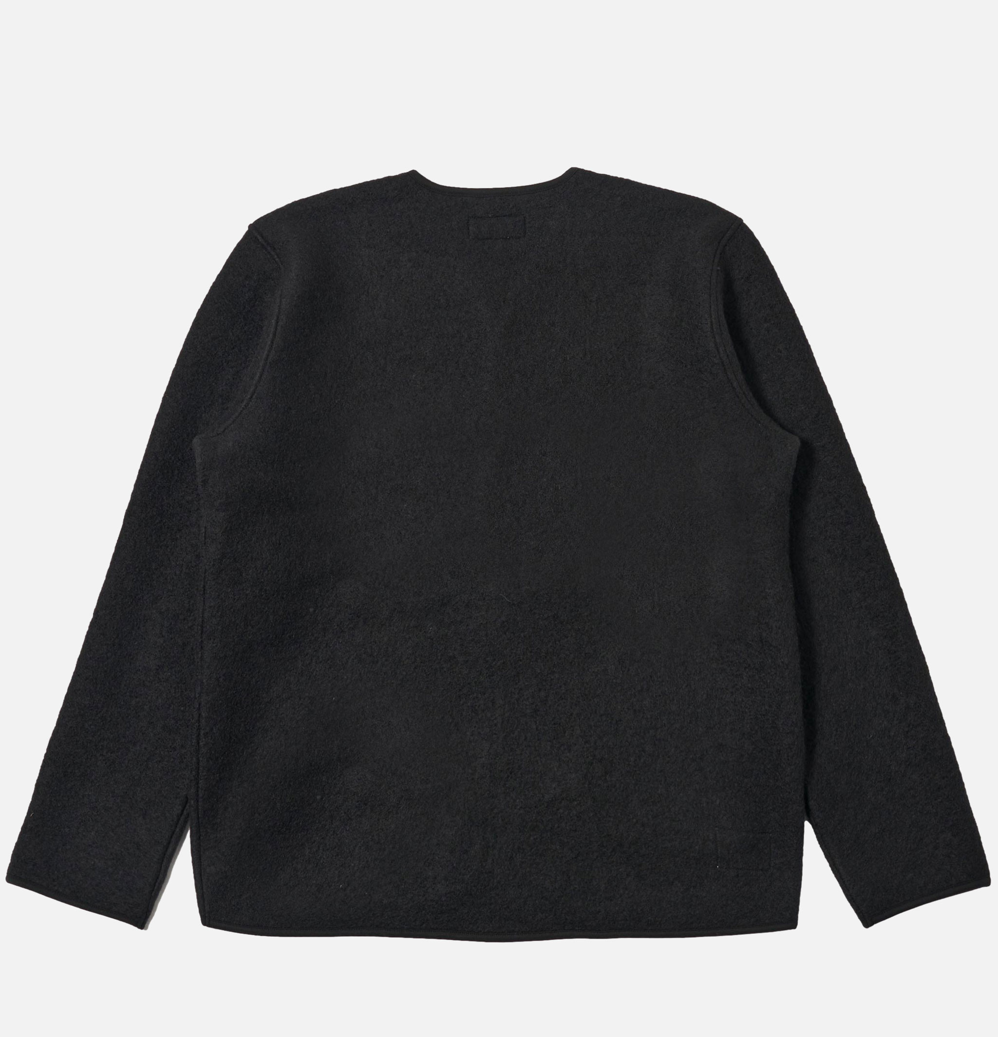 Universal Works Zip Liner Jacket Wool Black