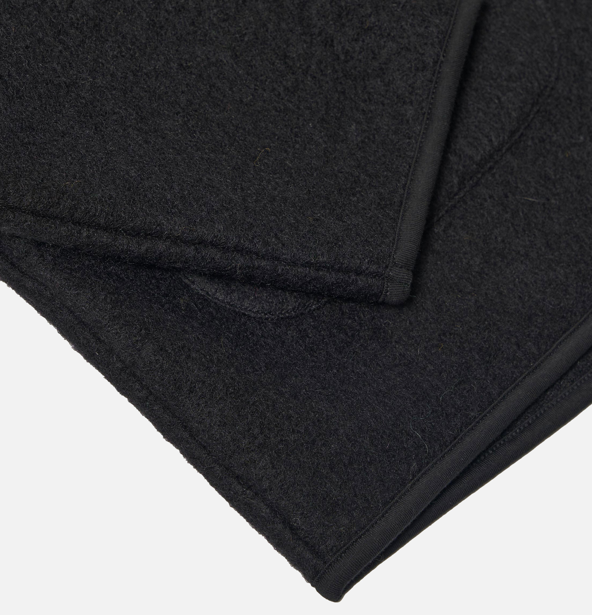 Universal Works Zip Liner Jacket Wool Black