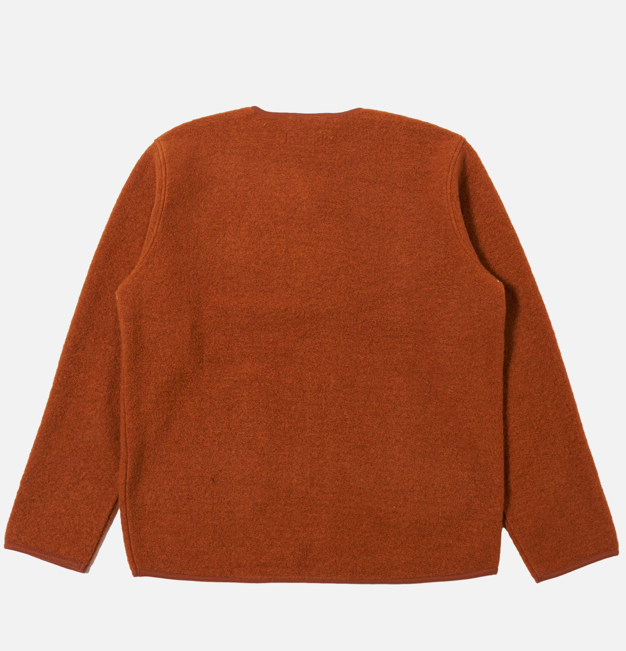 Universal Works Zip Liner Jacket Wool Rust
