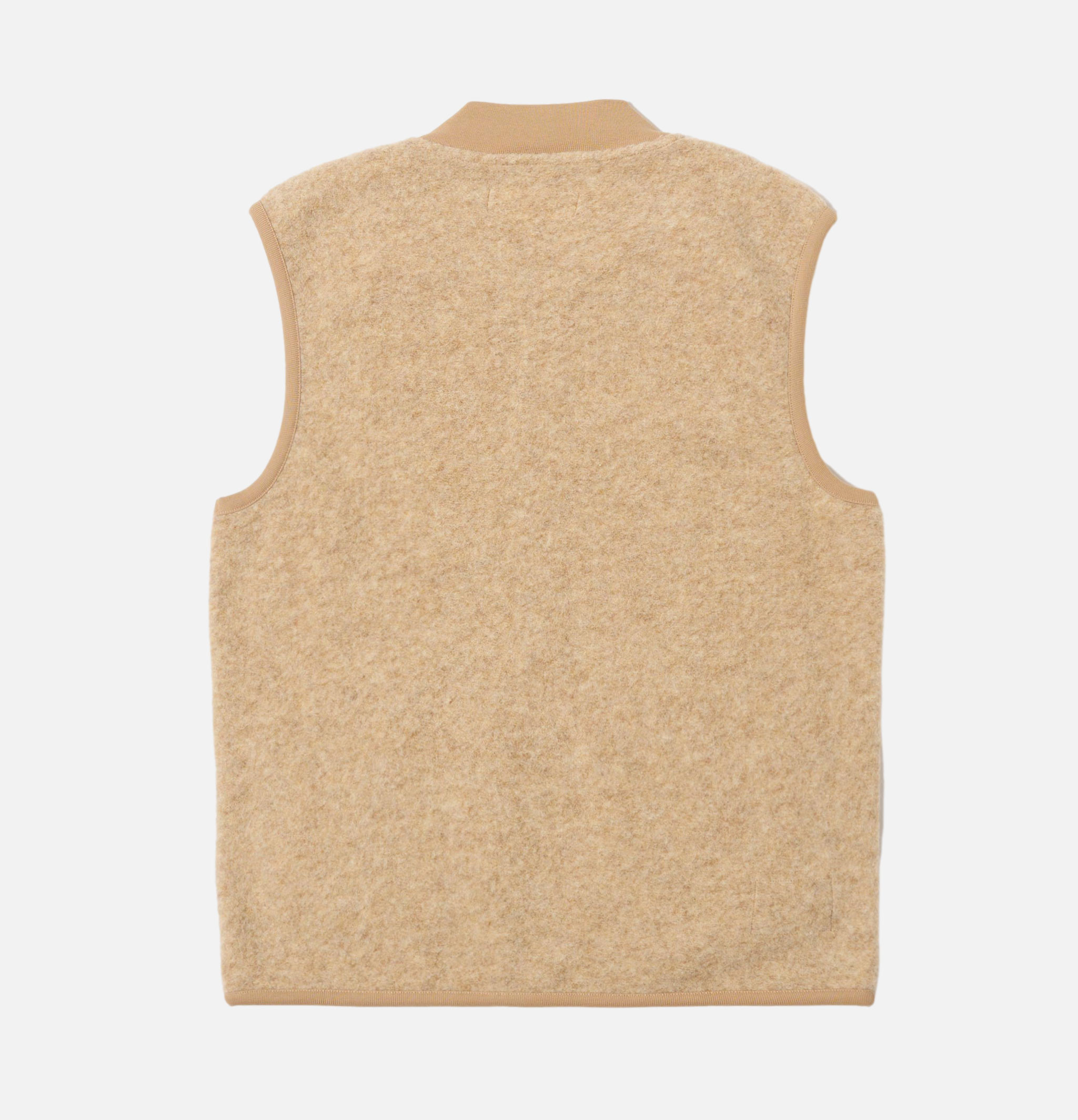 Universal Works Waist Zip Jacket in Fawn Wool