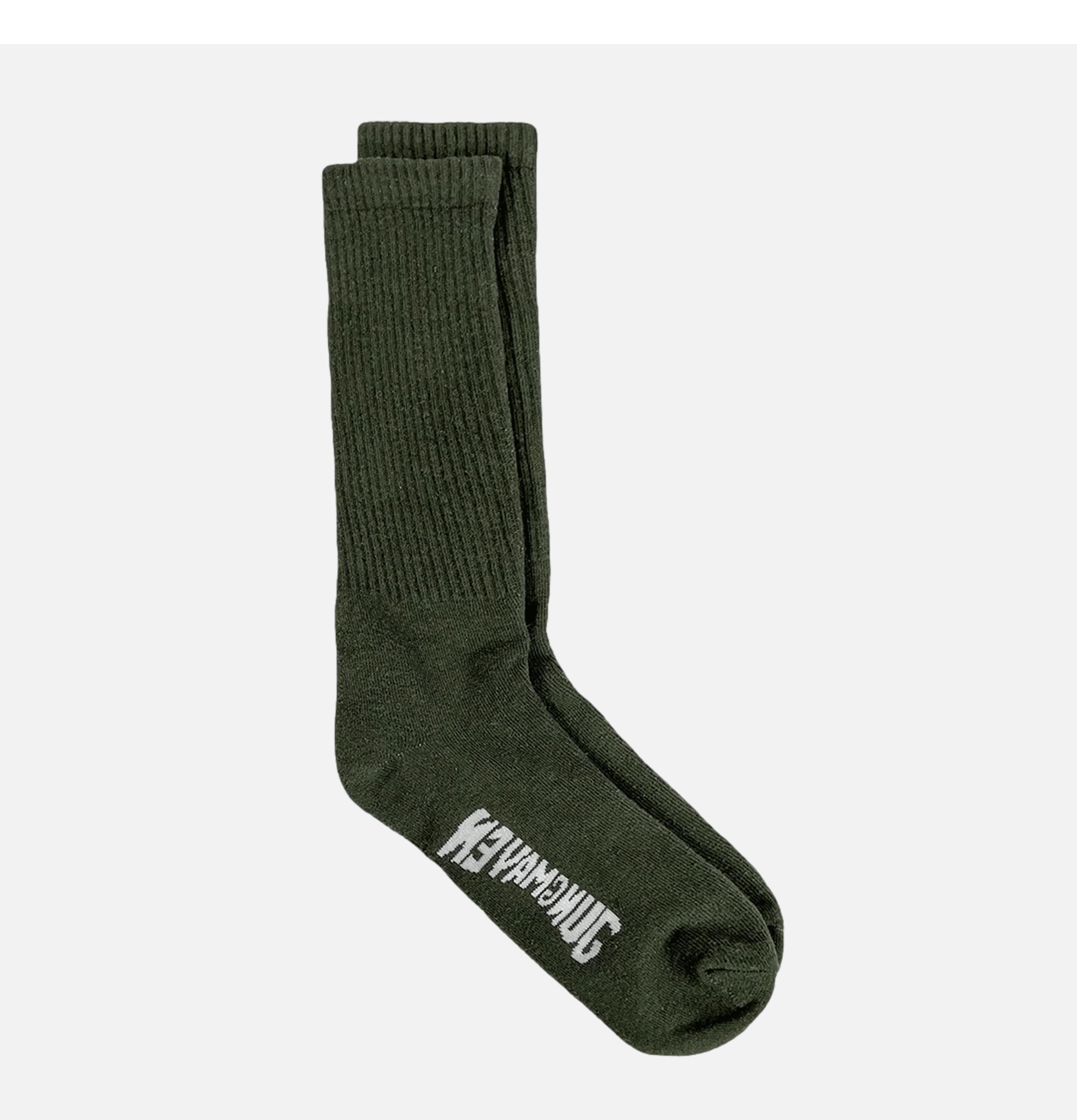Jungmaven Chaussettes Long Crew Olive Green