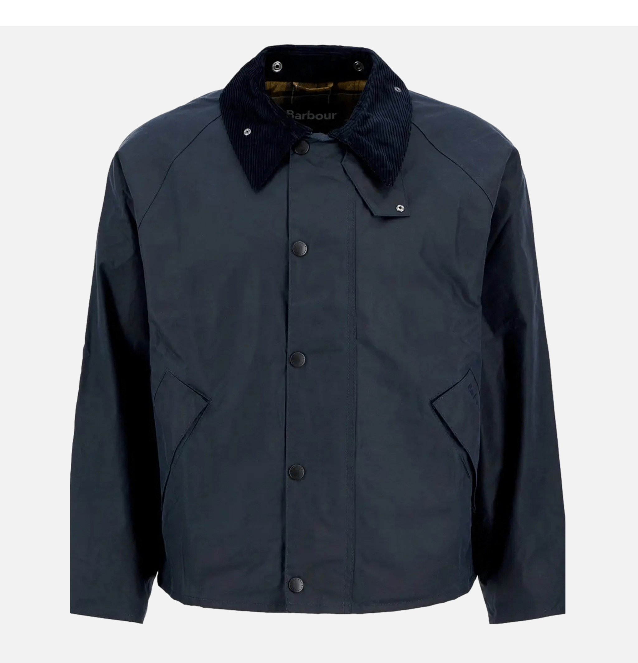 Barbour Veste Transport Wax Navy