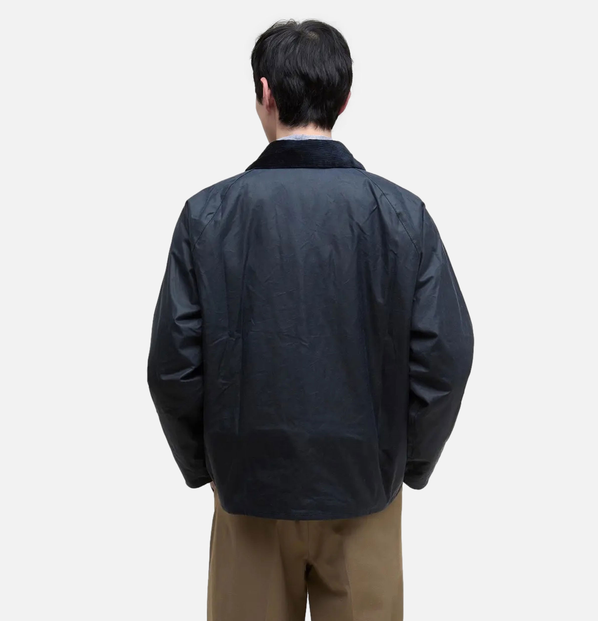 Barbour Veste Transport Wax Navy