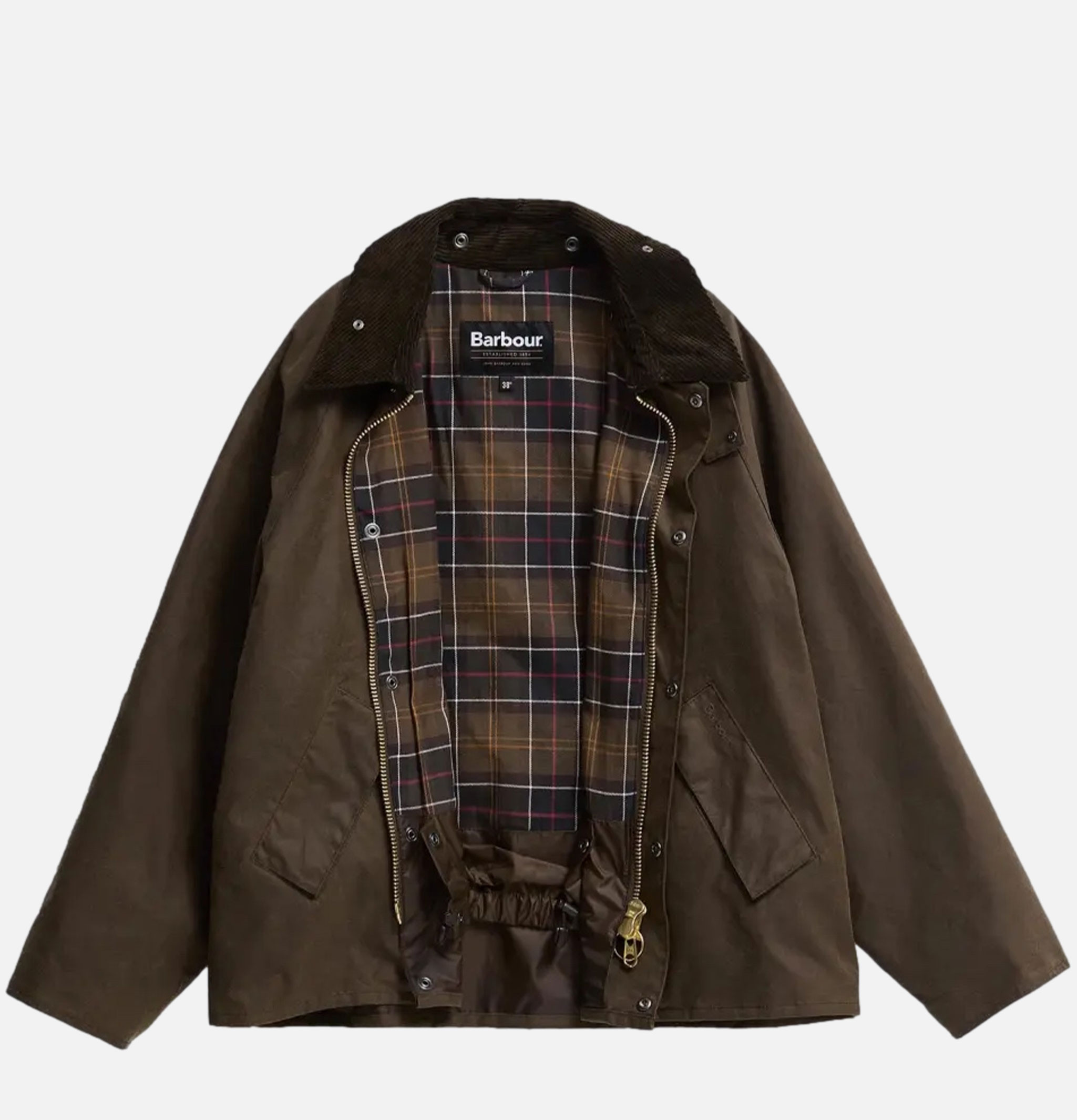 Barbour Veste Transport Wax Beech