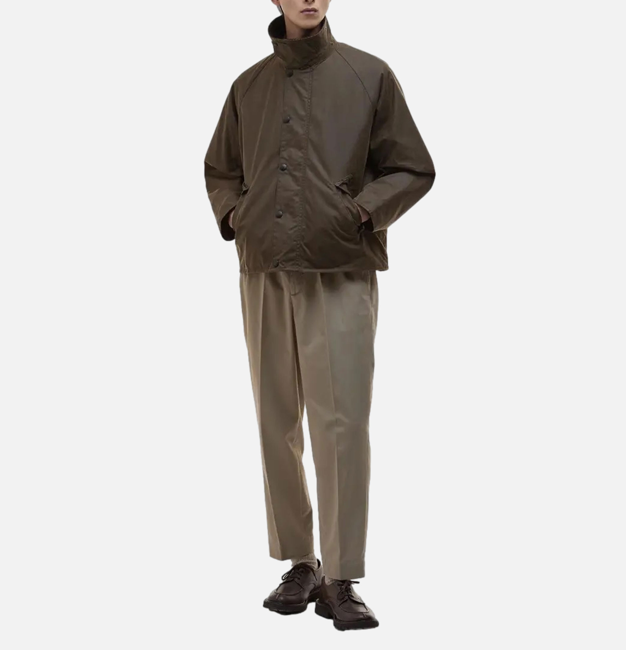 Barbour Veste Transport Wax Beech