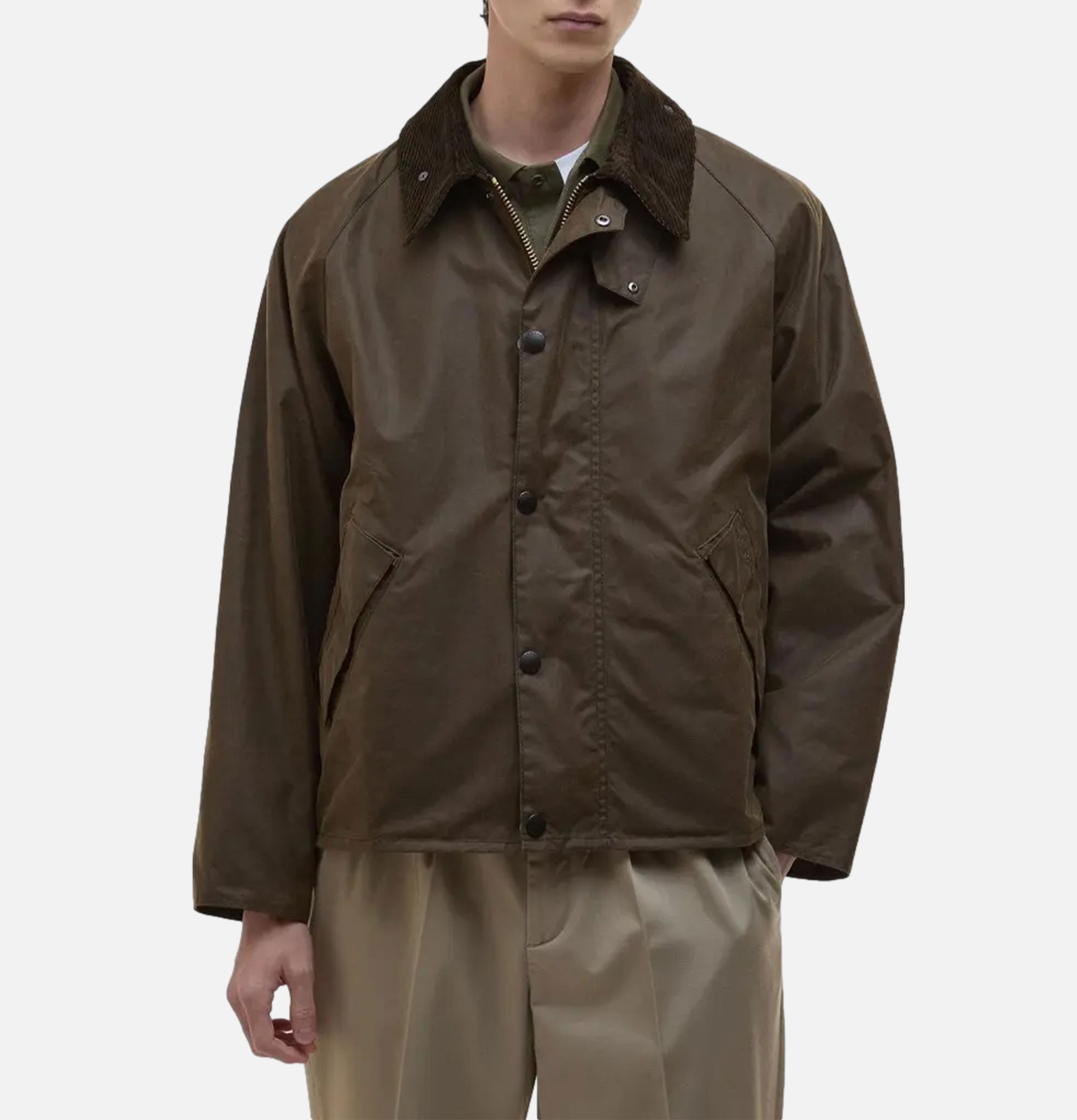 Barbour Veste Transport Wax Beech