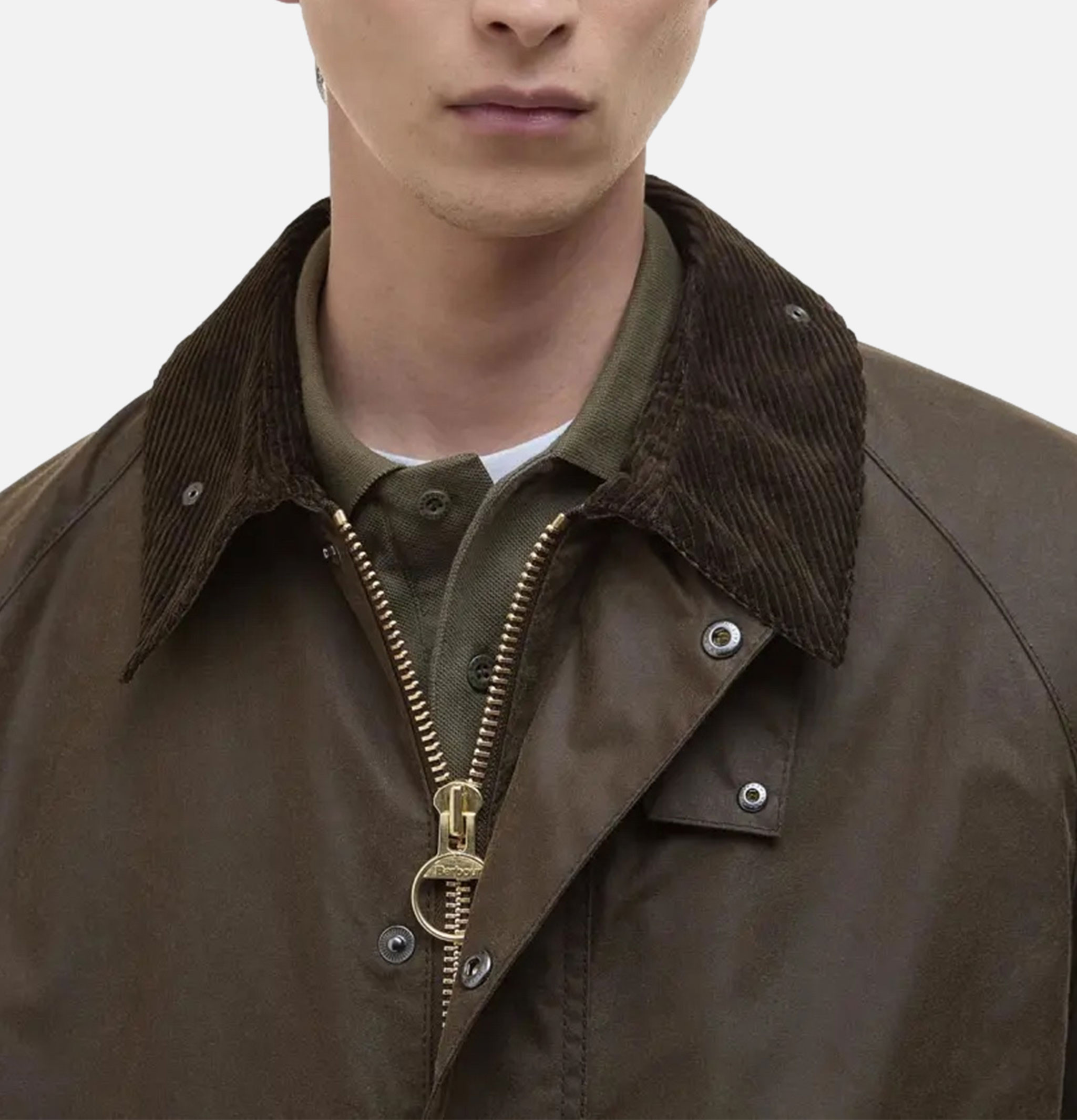Barbour Veste Transport Wax Beech