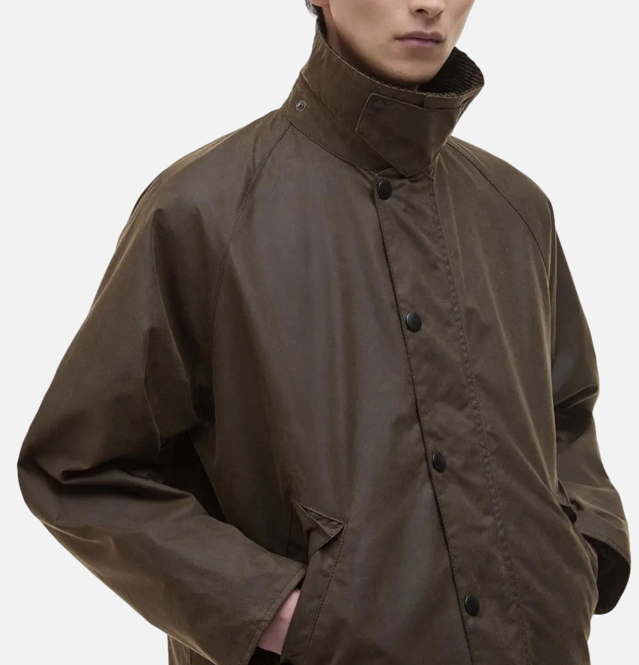Barbour Veste Transport Wax Beech