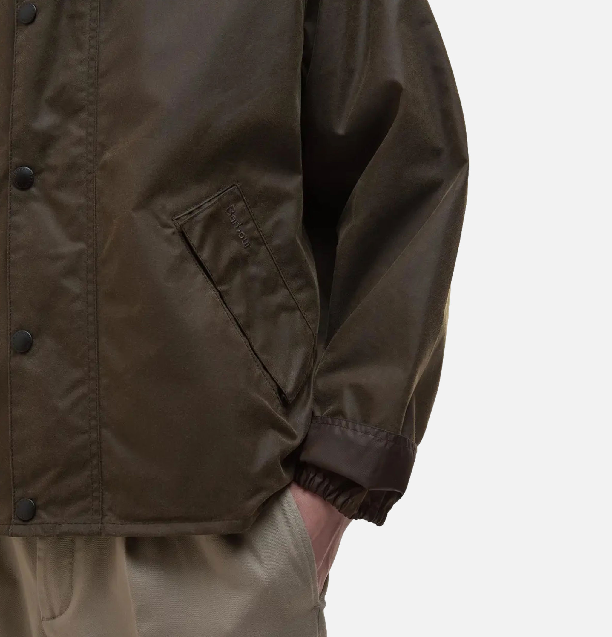 Barbour Veste Transport Wax Beech