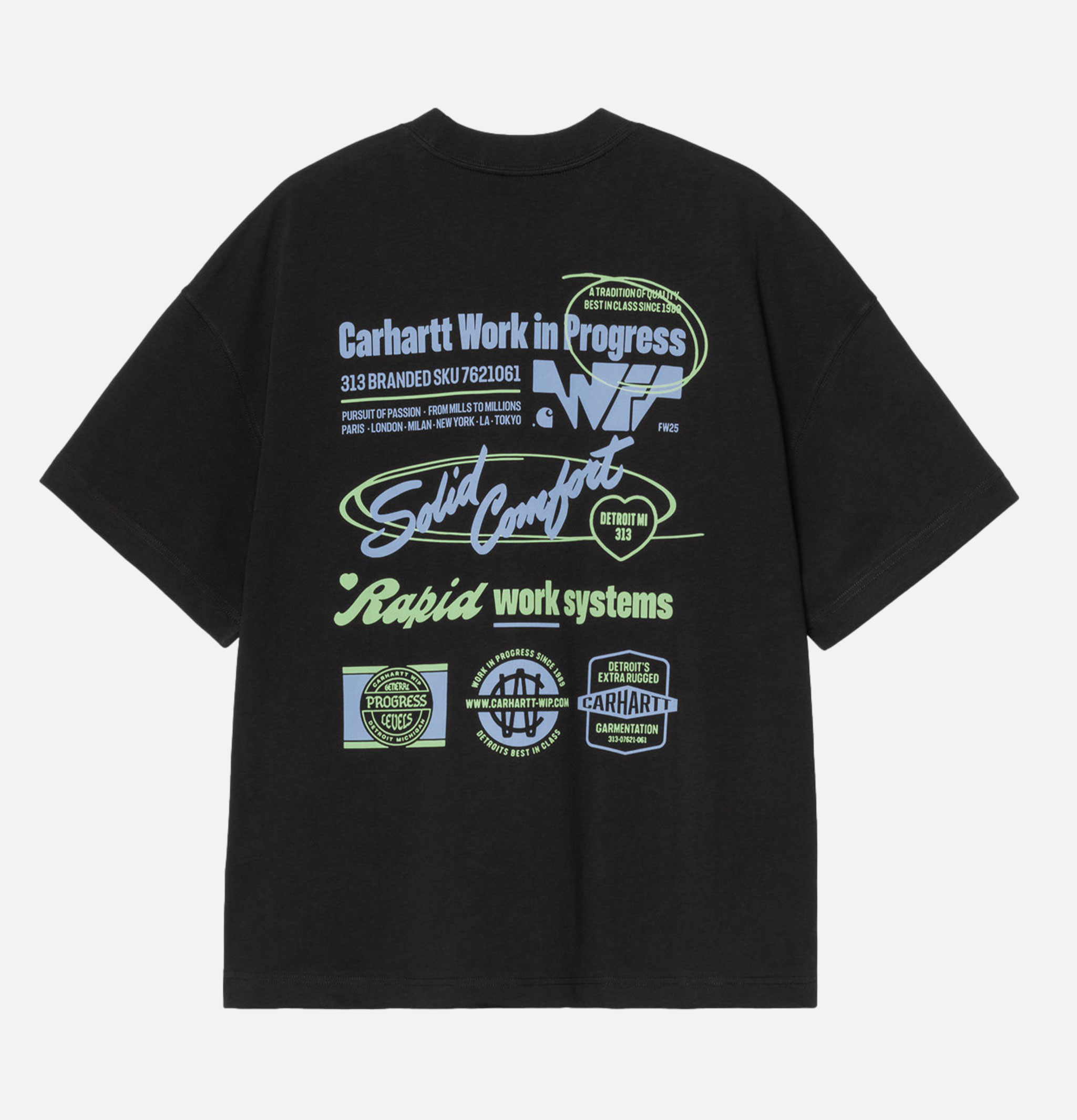 Carhartt WIP T-shirt Network Noir
