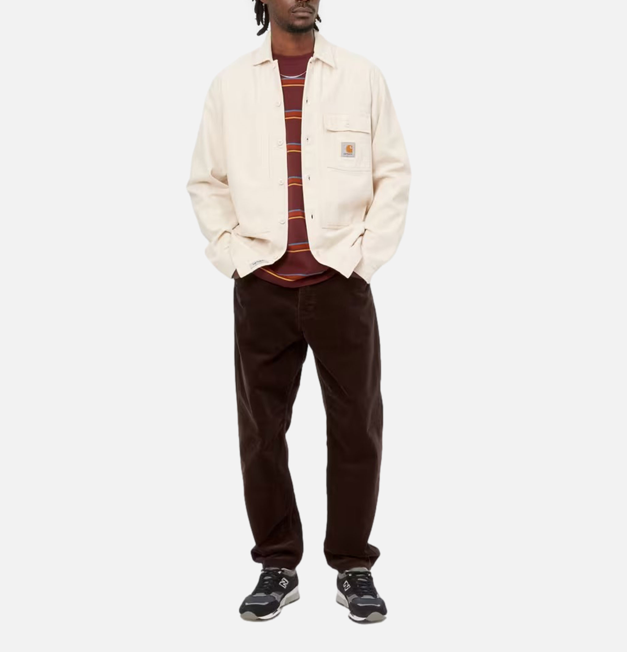 Carhartt WIP Pantalon Newel Pant Corduroy Tobacco