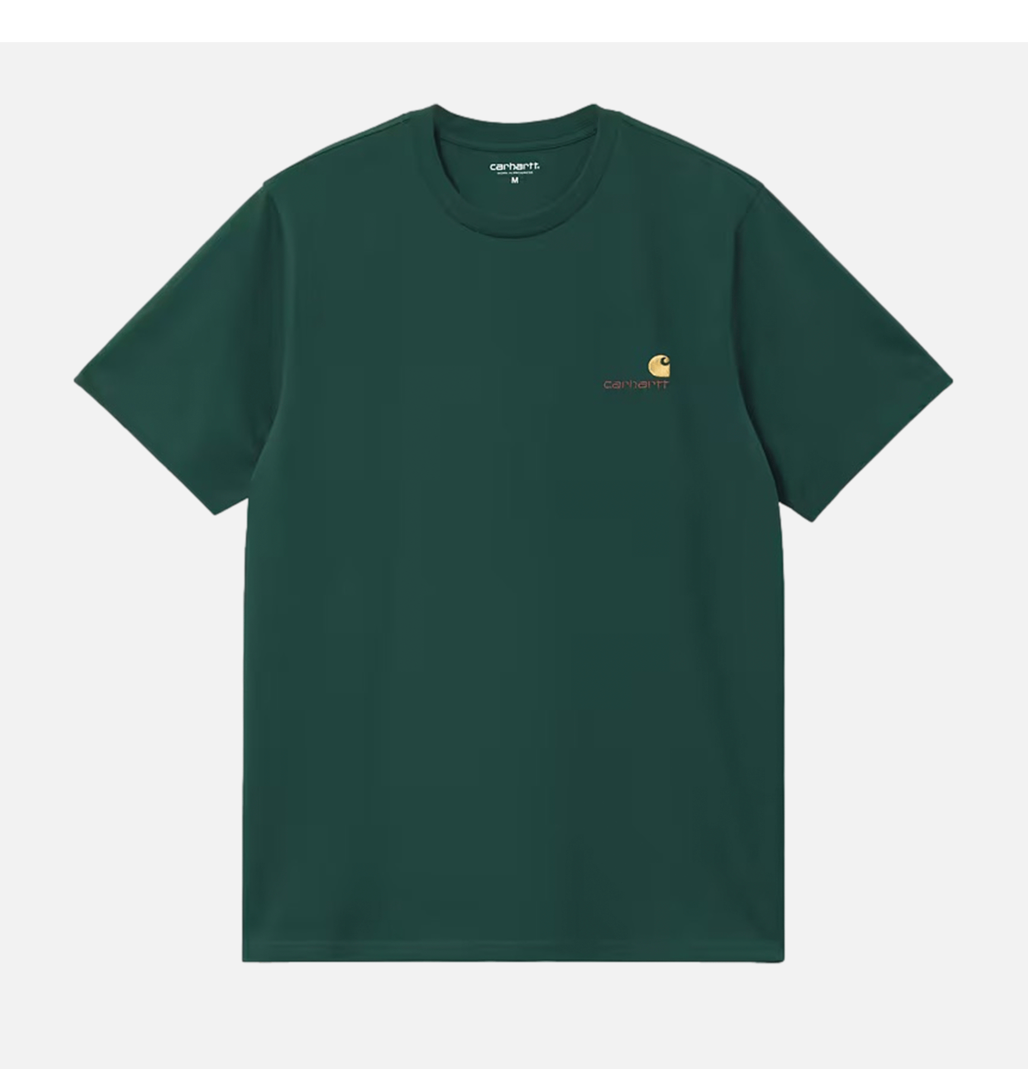 Carhartt WIP American Script Tee Dar Fir