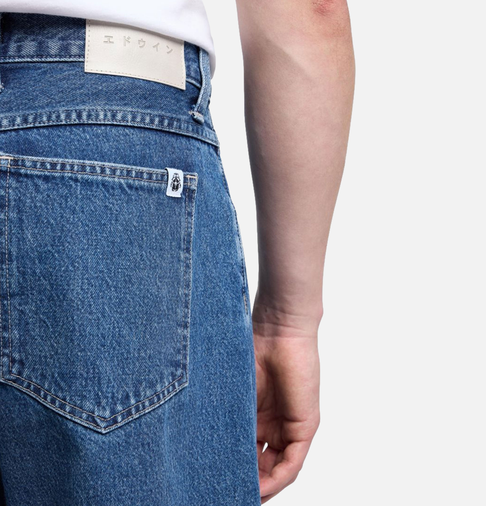 Edwin Matrix Artic Blue Mid Denim Pant