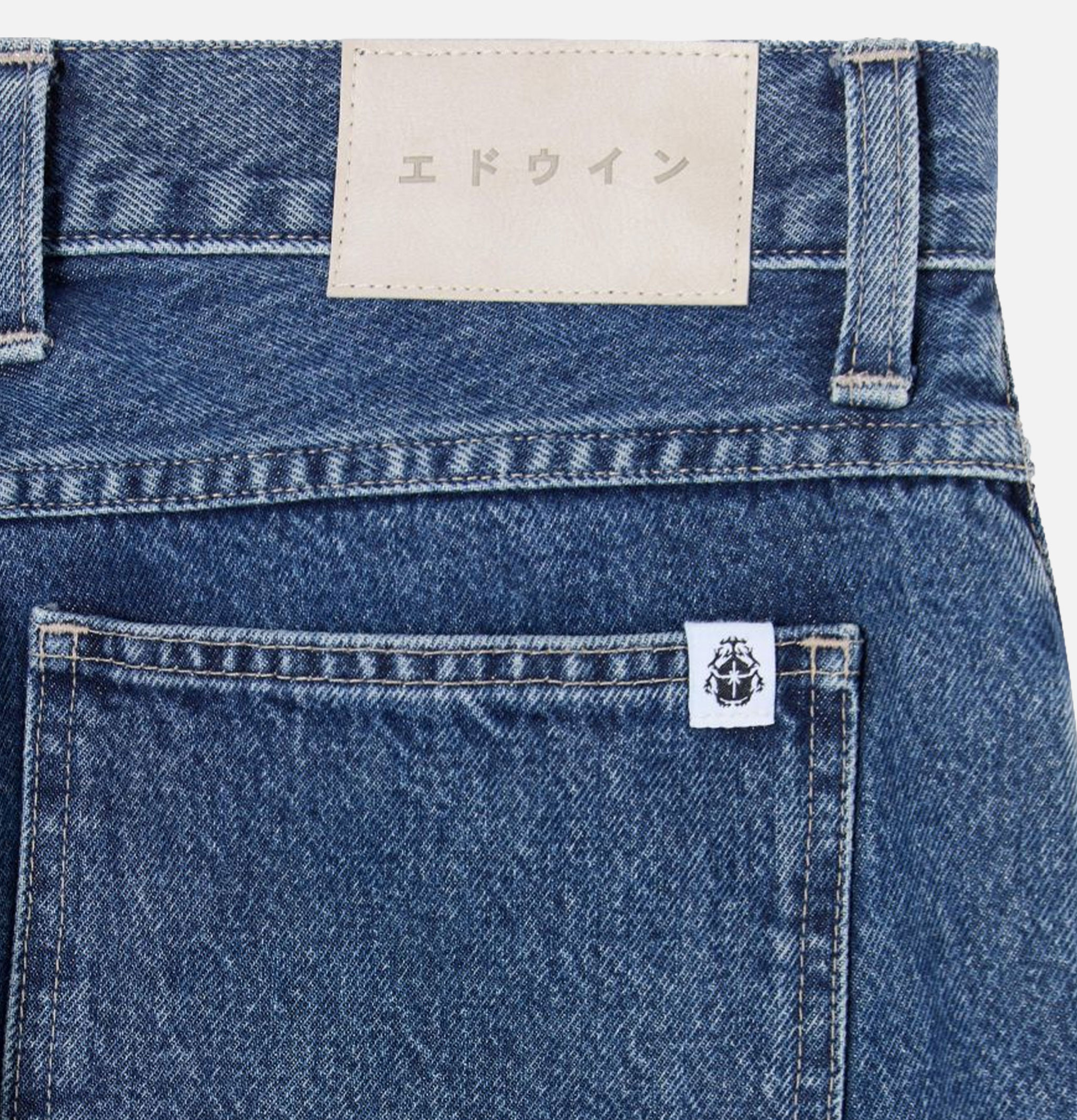 Edwin Matrix Artic Blue Mid Denim Pant