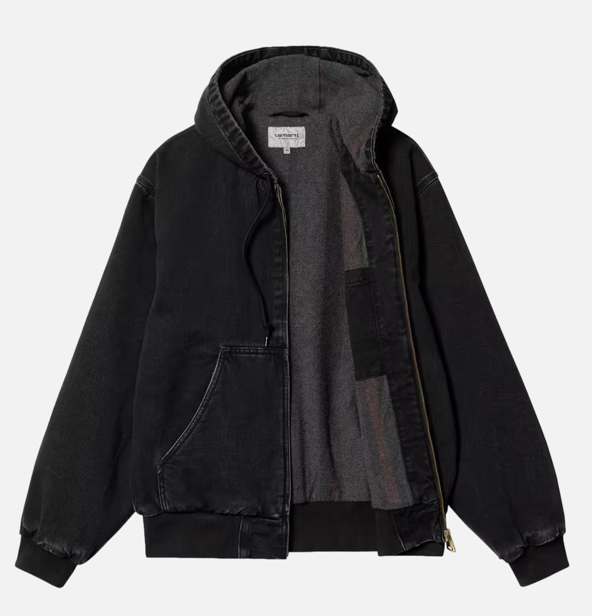 Carhartt WIP Og Active Jacket Black Stone Washed