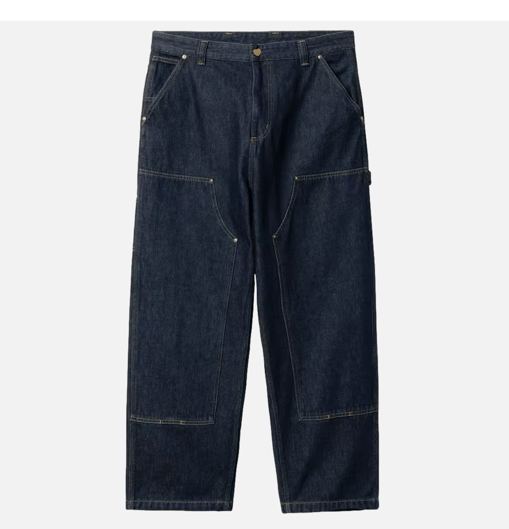 Carhartt WIP Nash Double Knee Pant Blue Rinsed