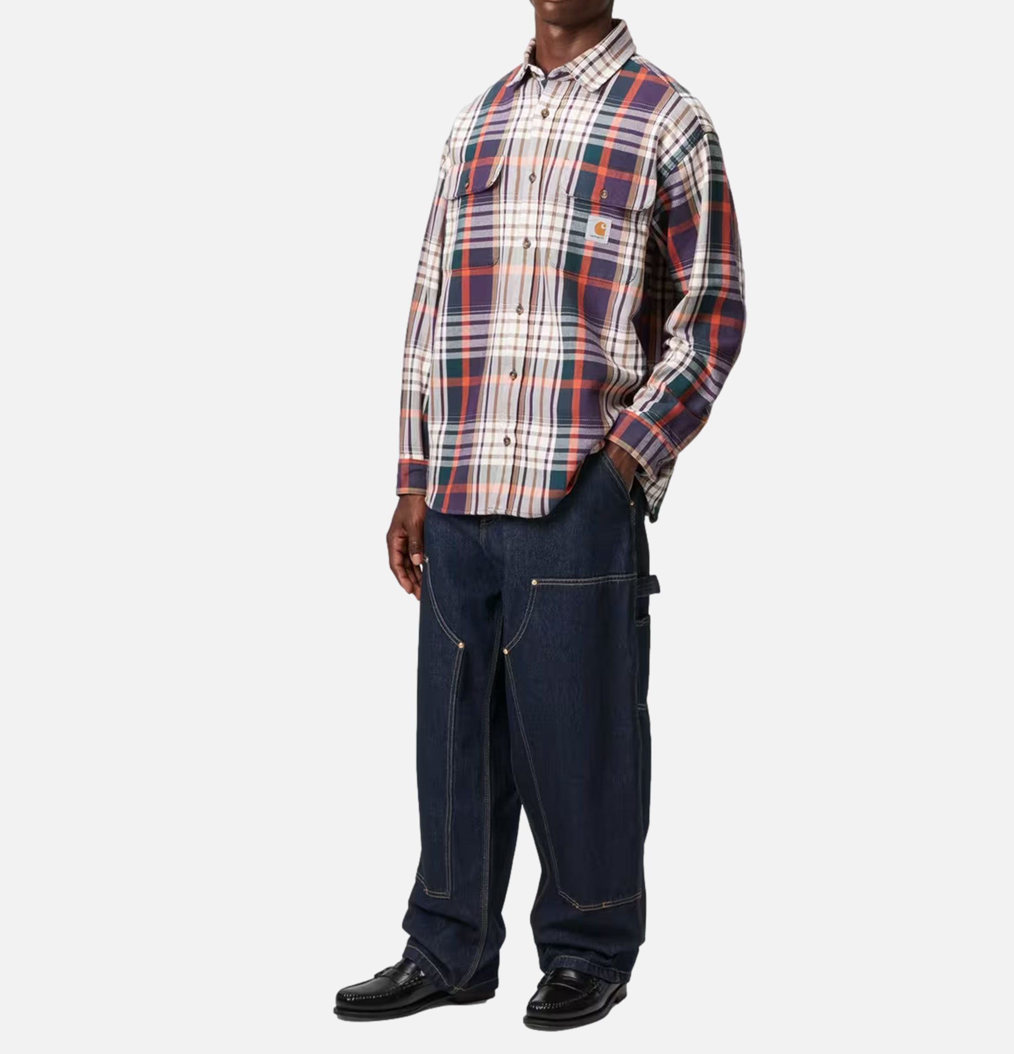 Carhartt WIP Nash Double Knee Pant Blue Rinsed