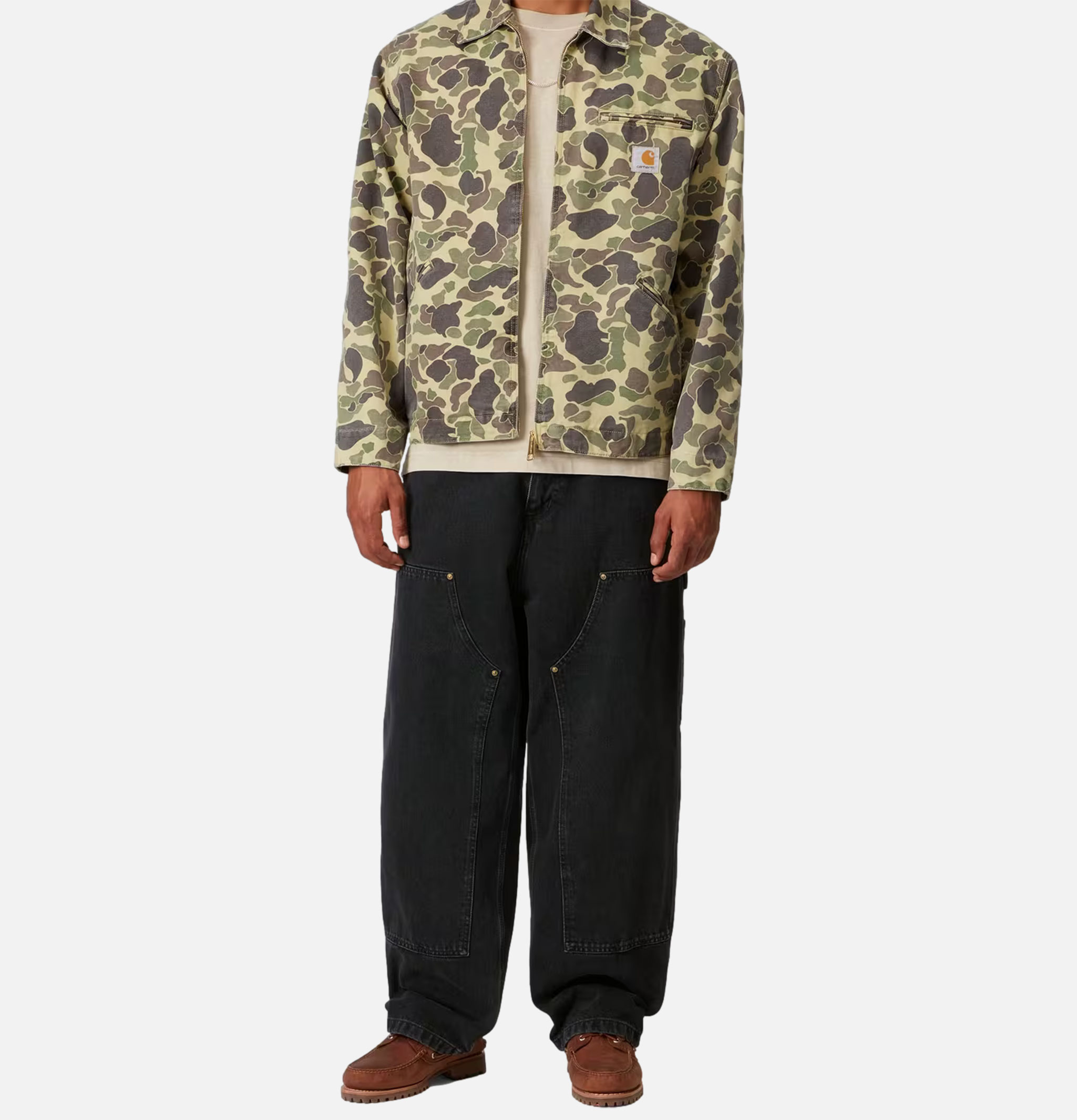 Carhartt WIP Nash Double Knee Pant Black Stone