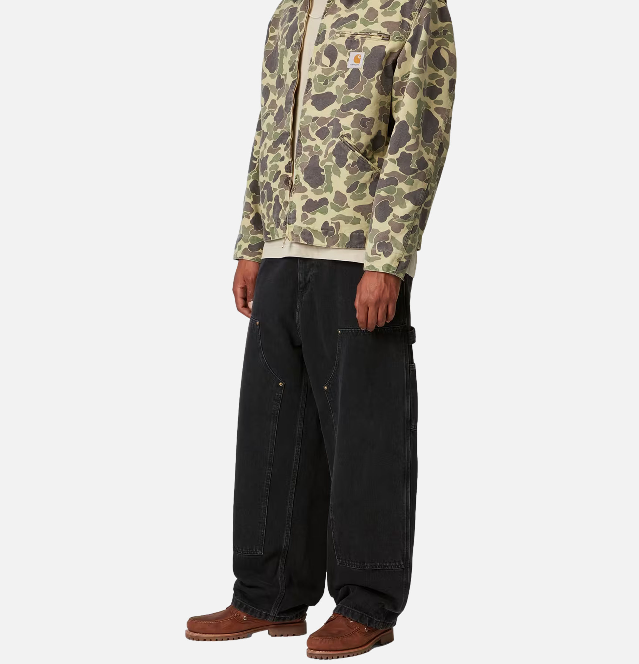 Carhartt WIP Nash Double Knee Pant Black Stone