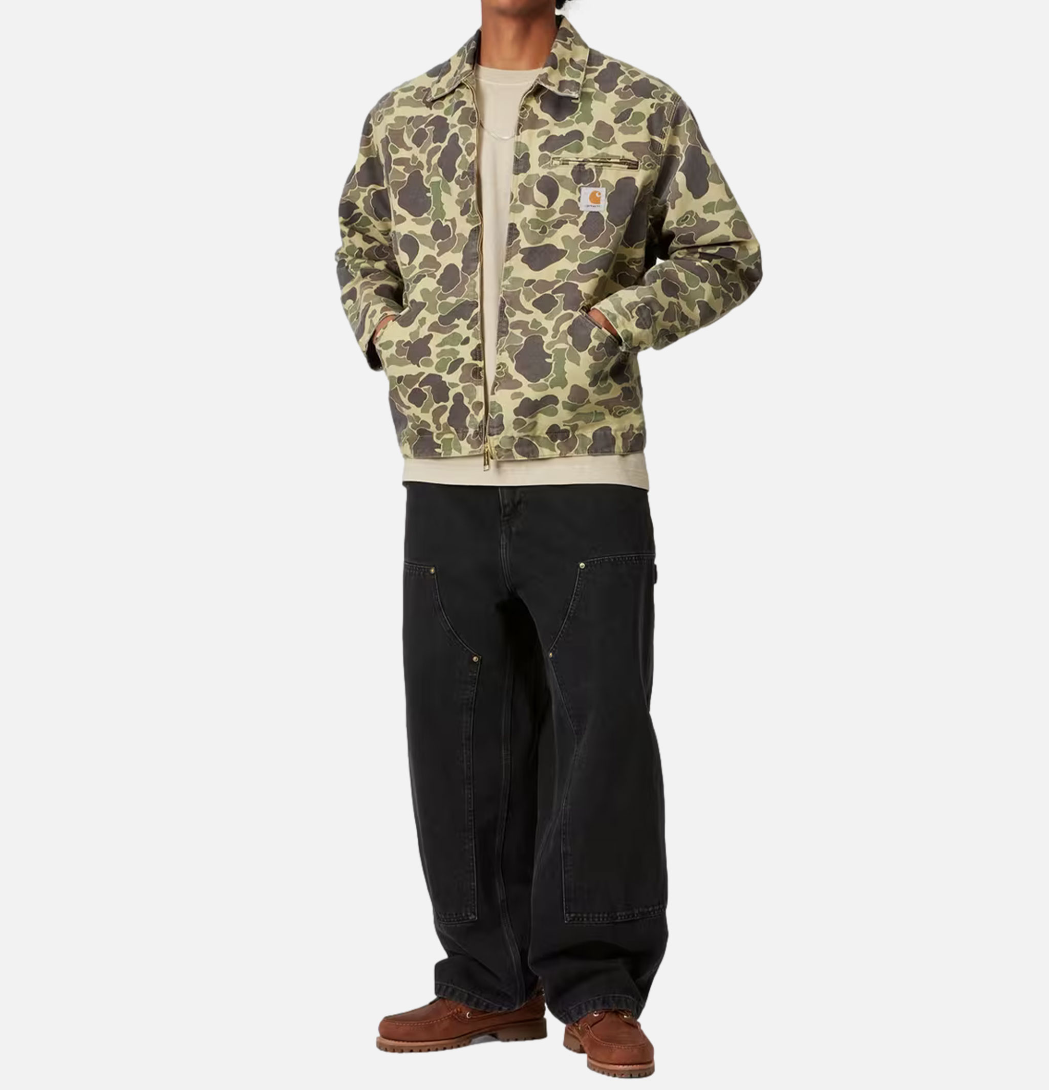 Carhartt WIP Nash Double Knee Pant Black Stone