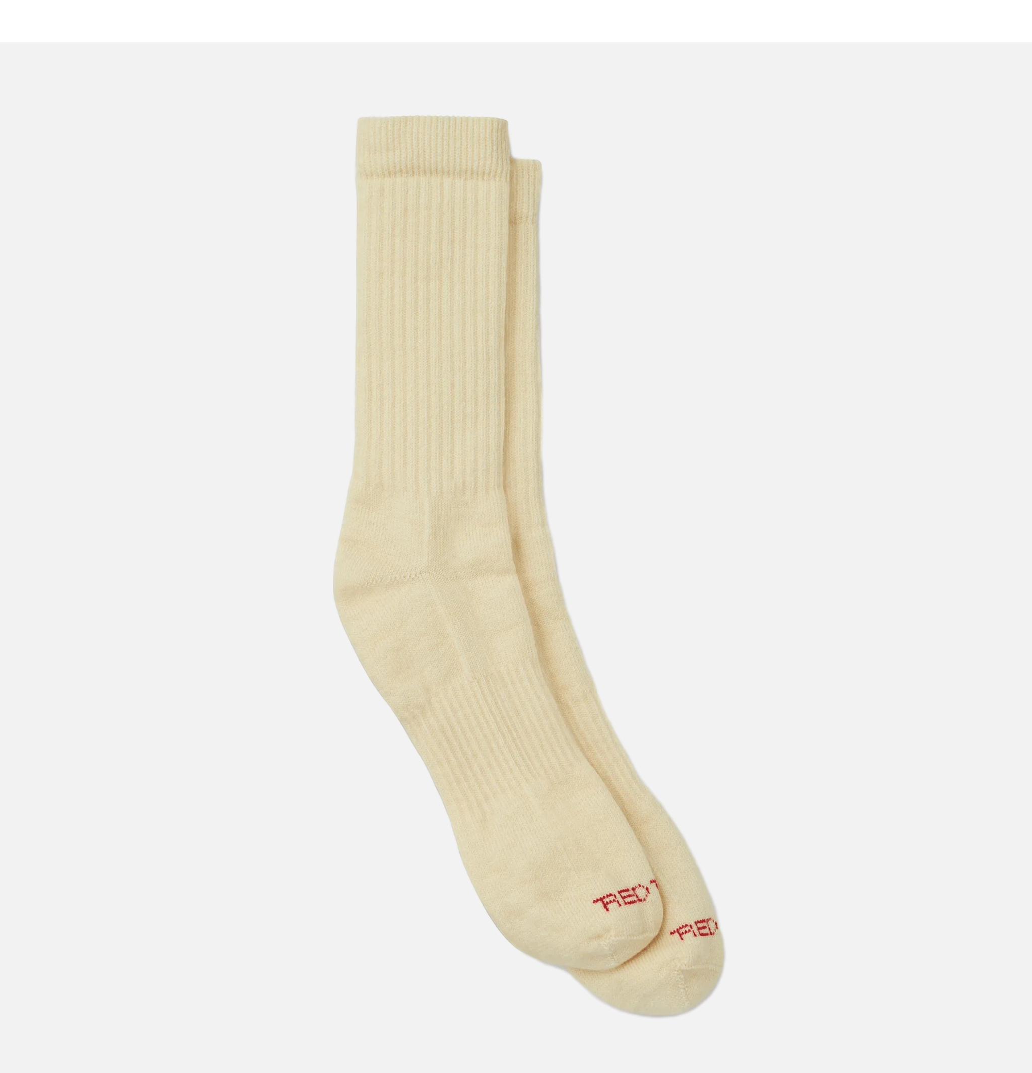 Red Wing Merino Wool Socks Ecru