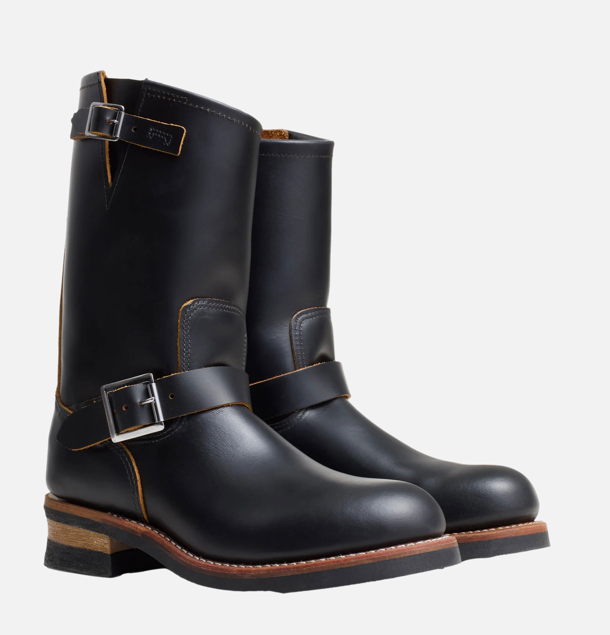 Red Wing Engineer 2966 in Black Klondike leather