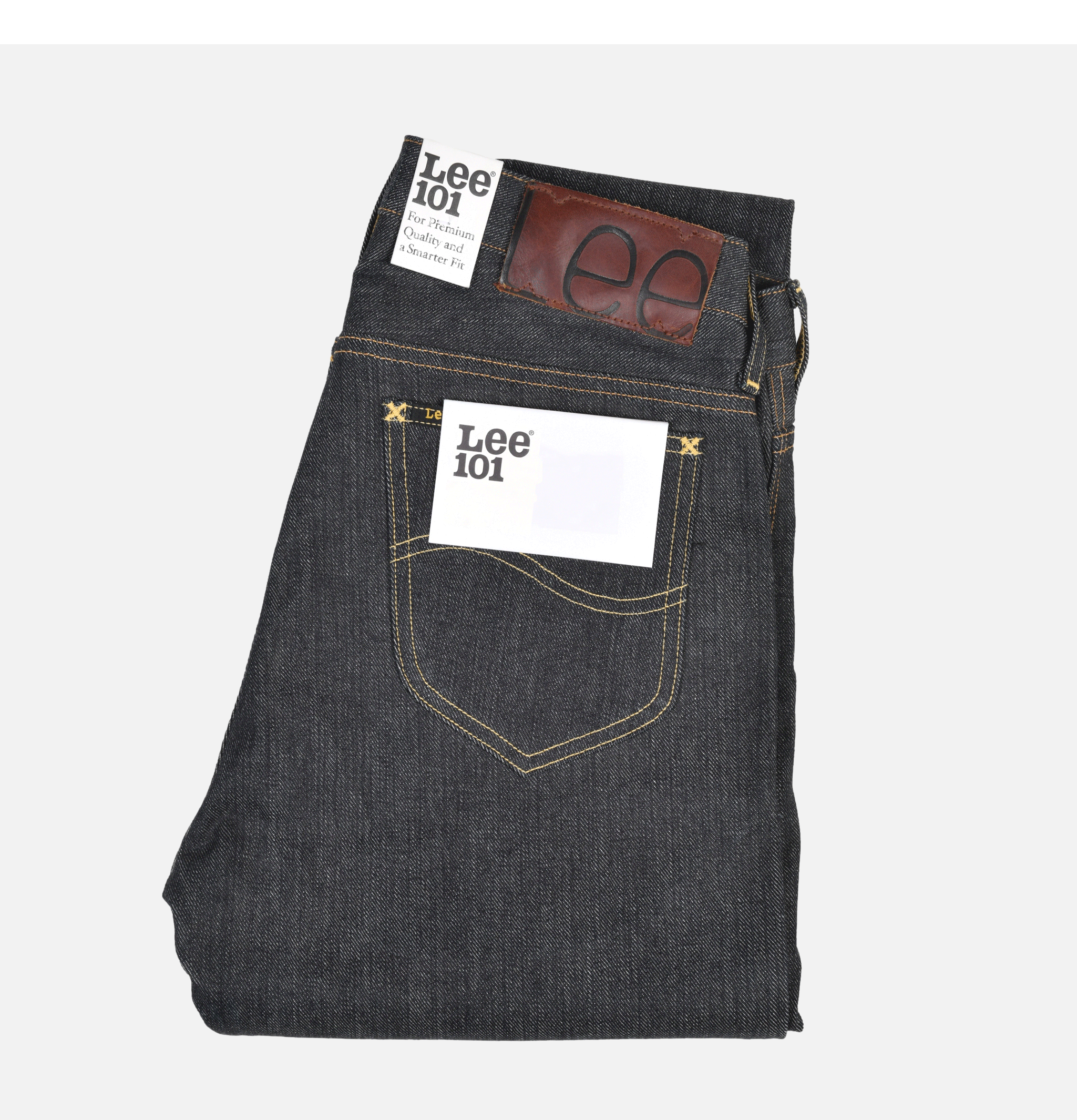Lee 101 Jeans Rider Unwash Denim 12.25oz.