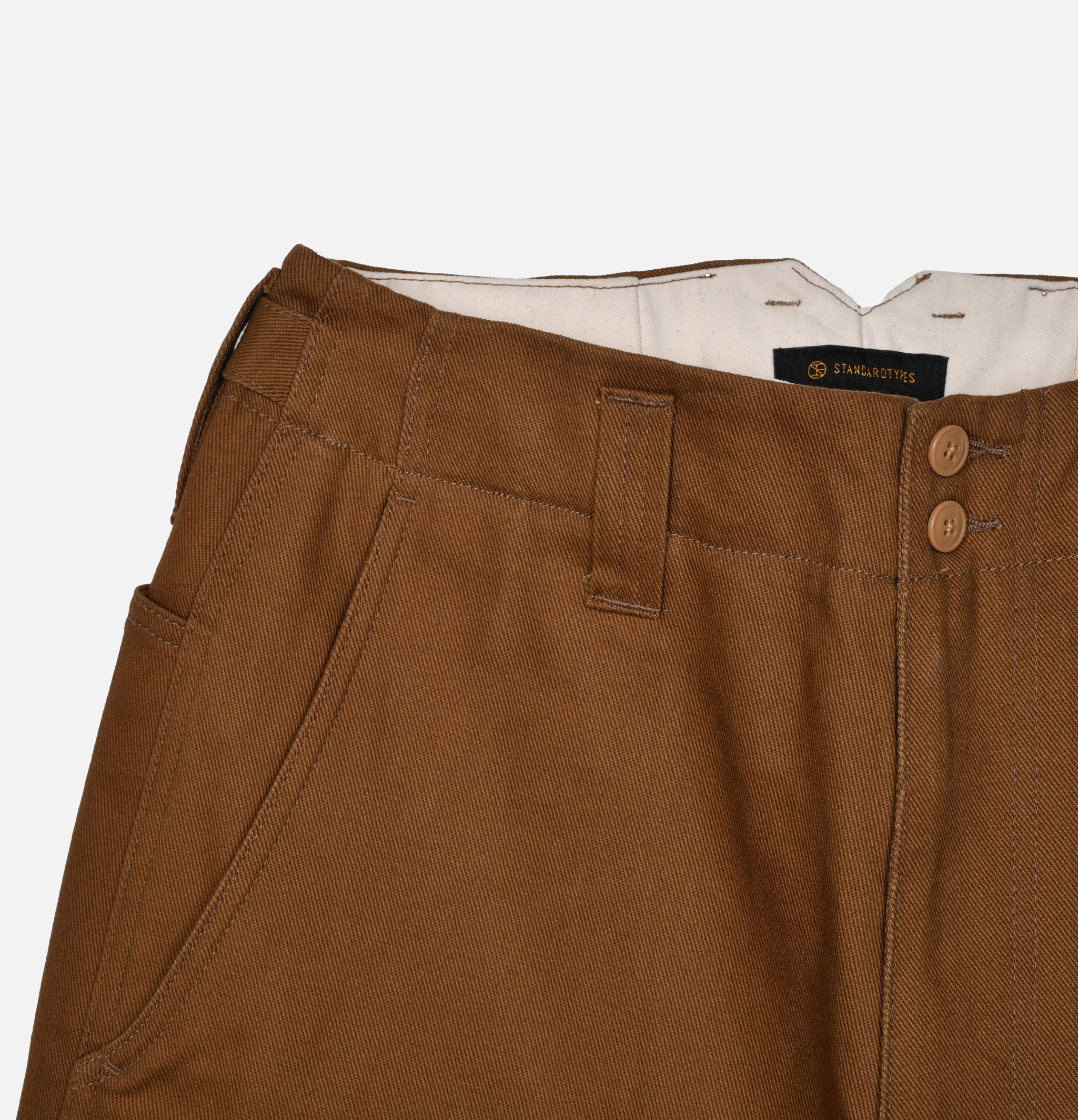 Standard Types Brown Carpenter Trousers