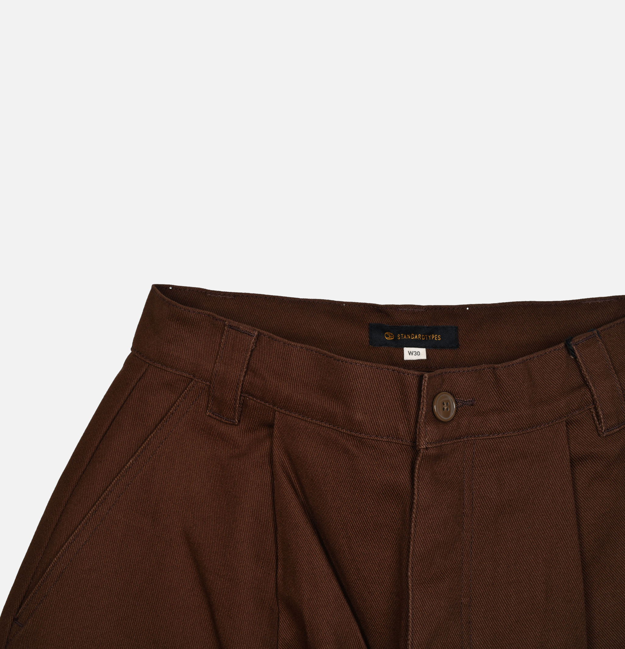 Pantalon Standard Types Naval Trousers Marron