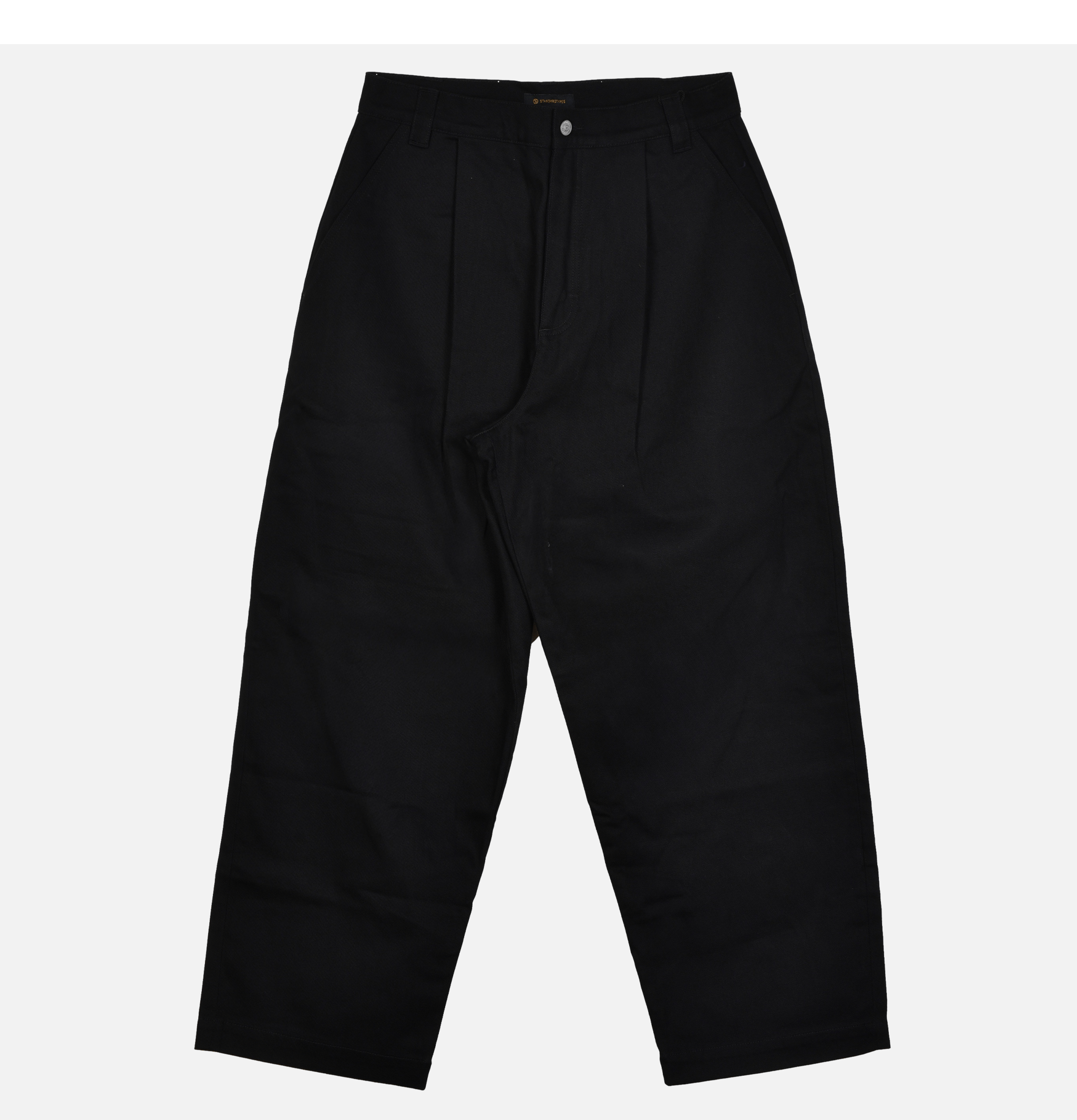 Standard Types Naval Trousers Zipper Black