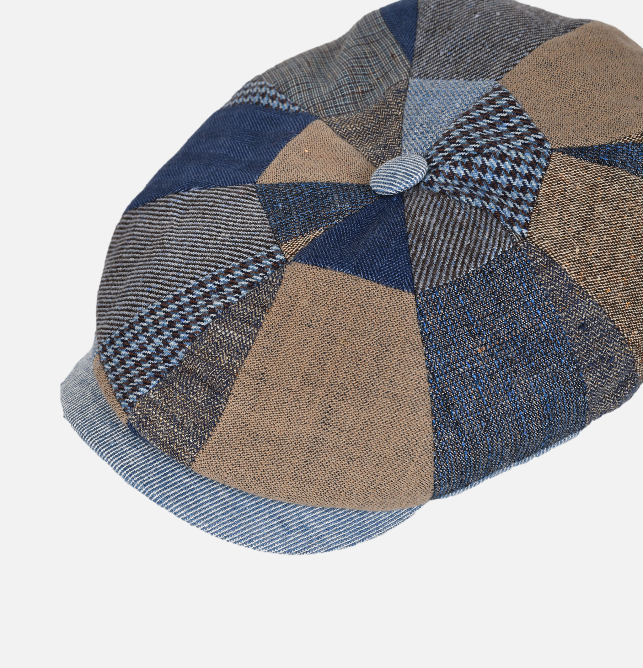 Stetson Hatteras Patchwork Blue Cap