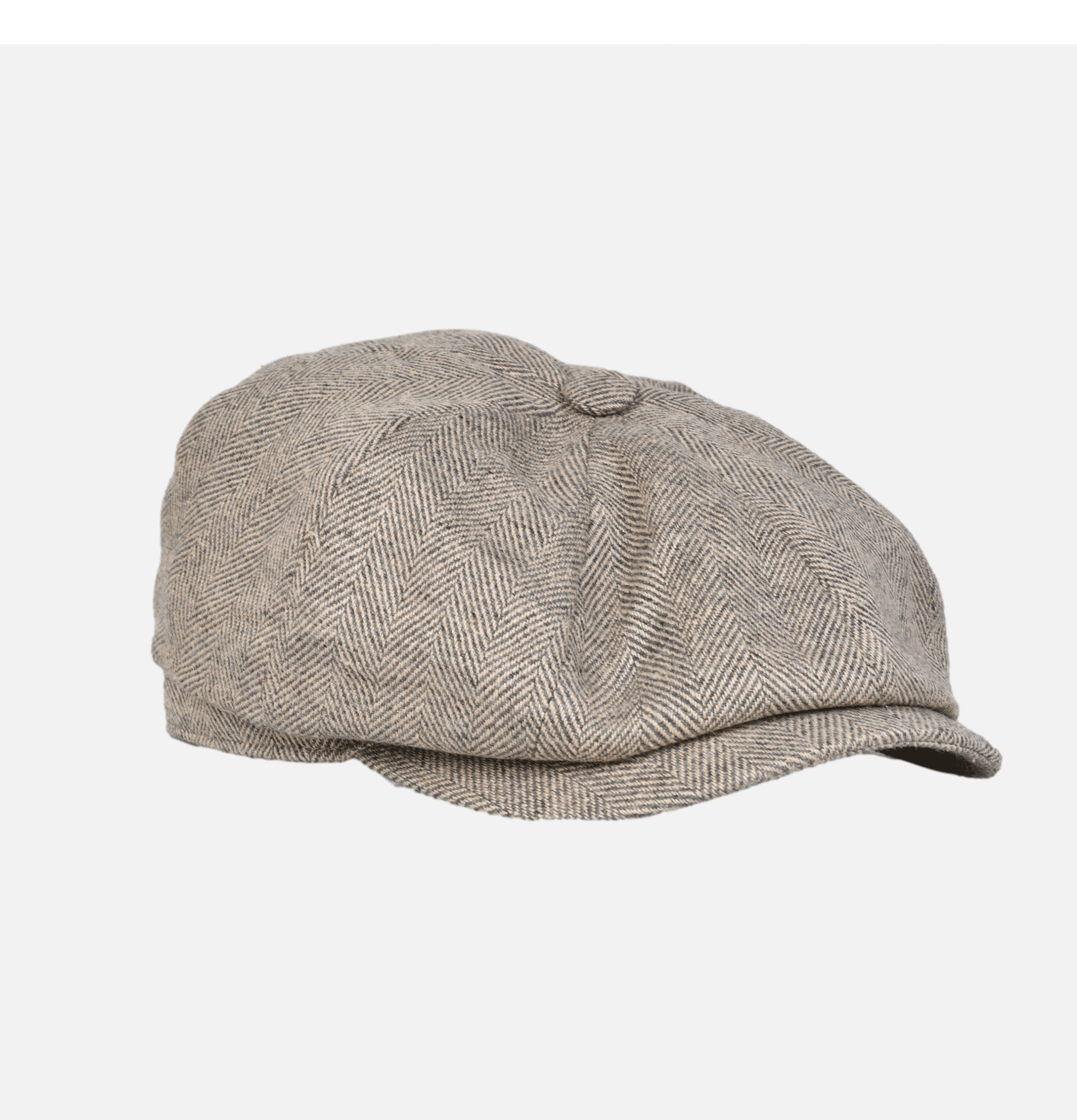 Stetson Hatteras Herringbone Grey Cap