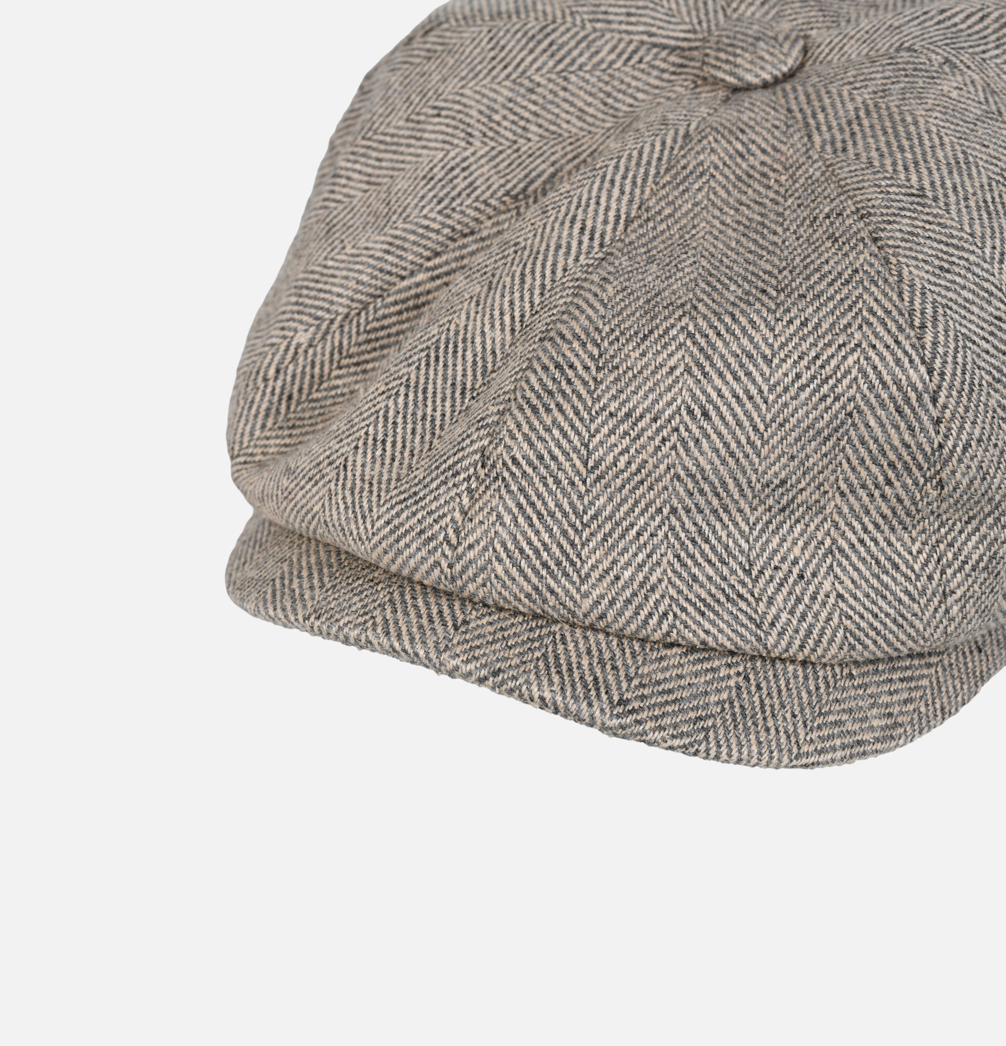 Stetson Hatteras Herringbone Grey Cap
