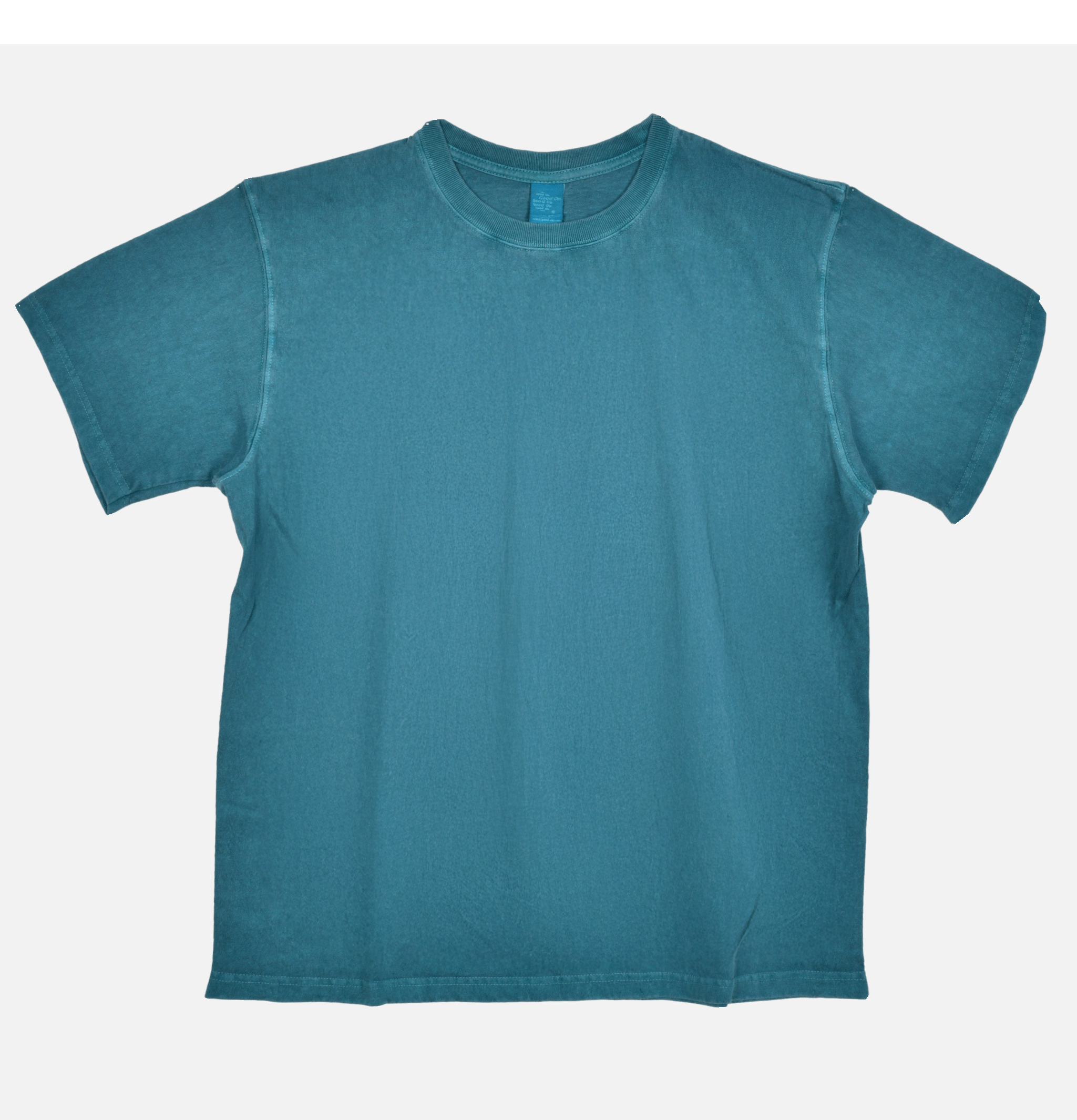 Good On Japan Crew Tee Nile Blue
